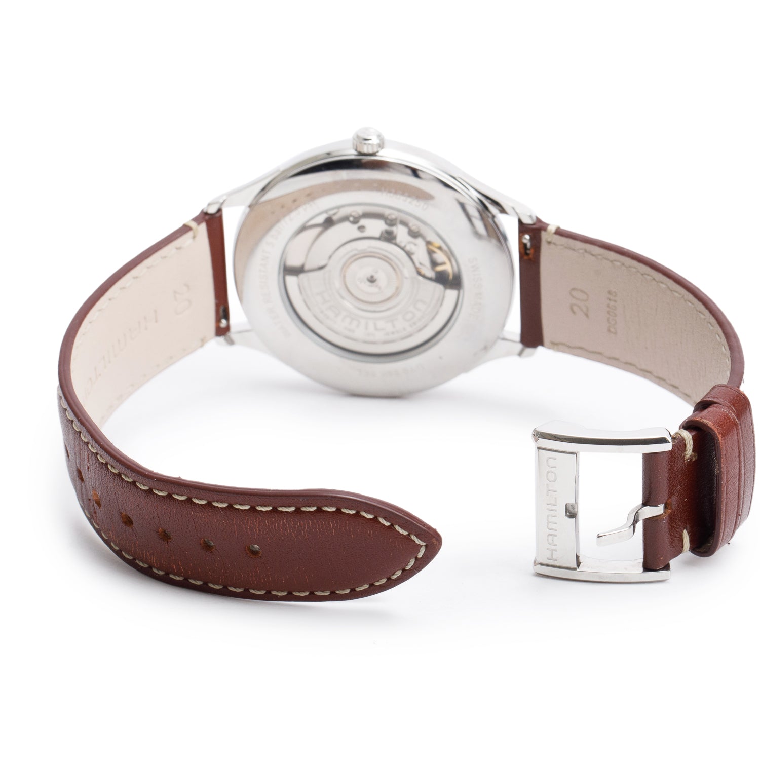 HamiltonStainless Steel Jazzmaster Thinline 40 MM Automatic Watch