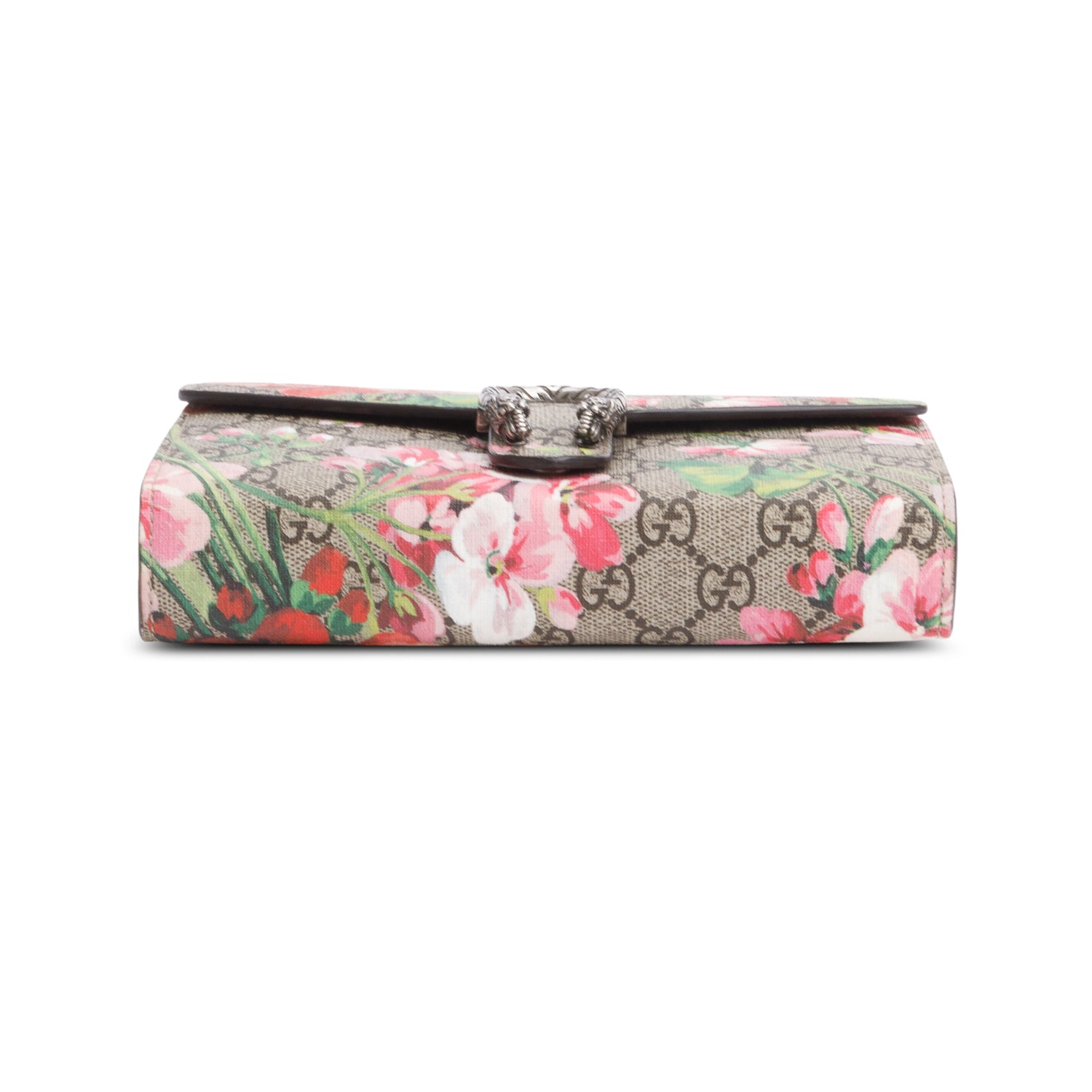Gucci Dionysus GG Supreme Blooms Wallet on Chain