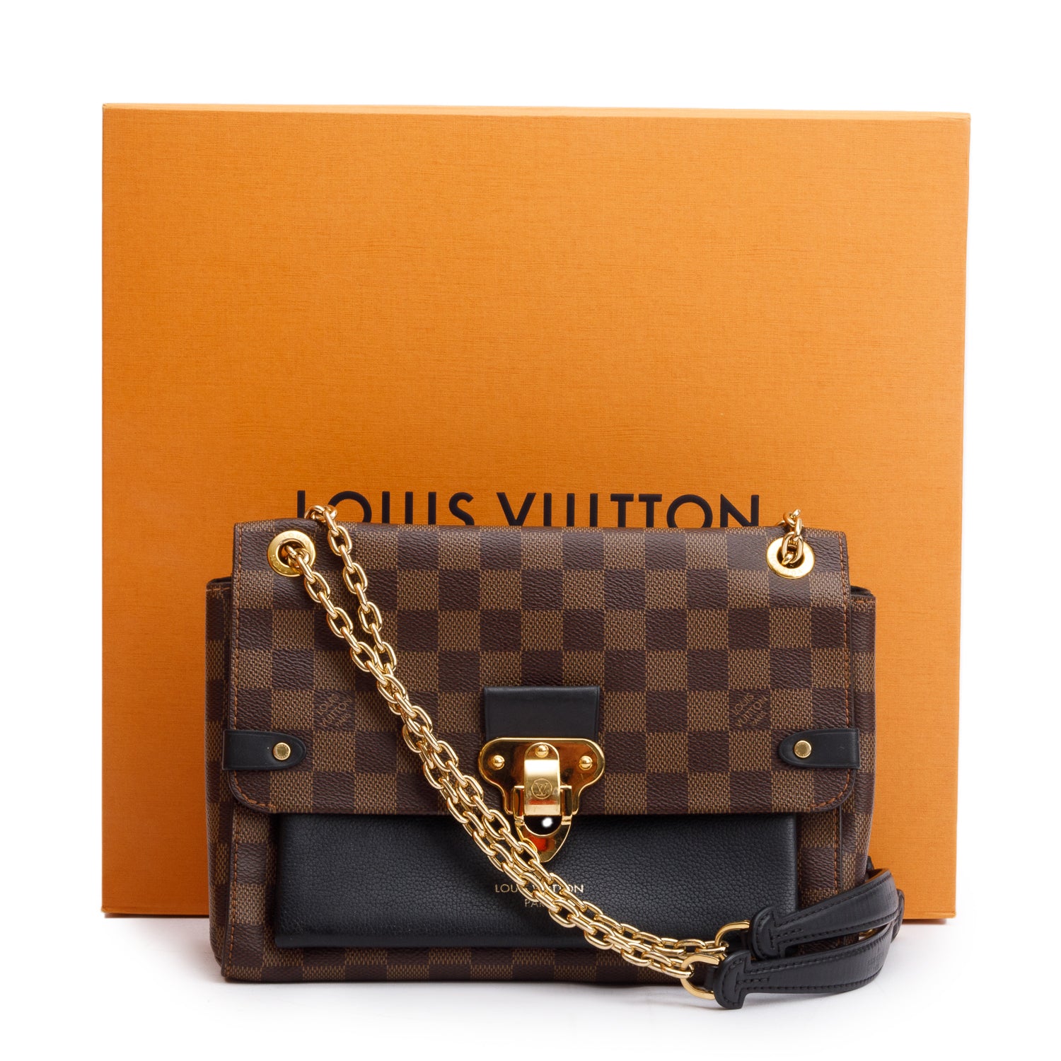 Louis Vuitton Damier Ebene Vavin PM w/ Box & Receipt