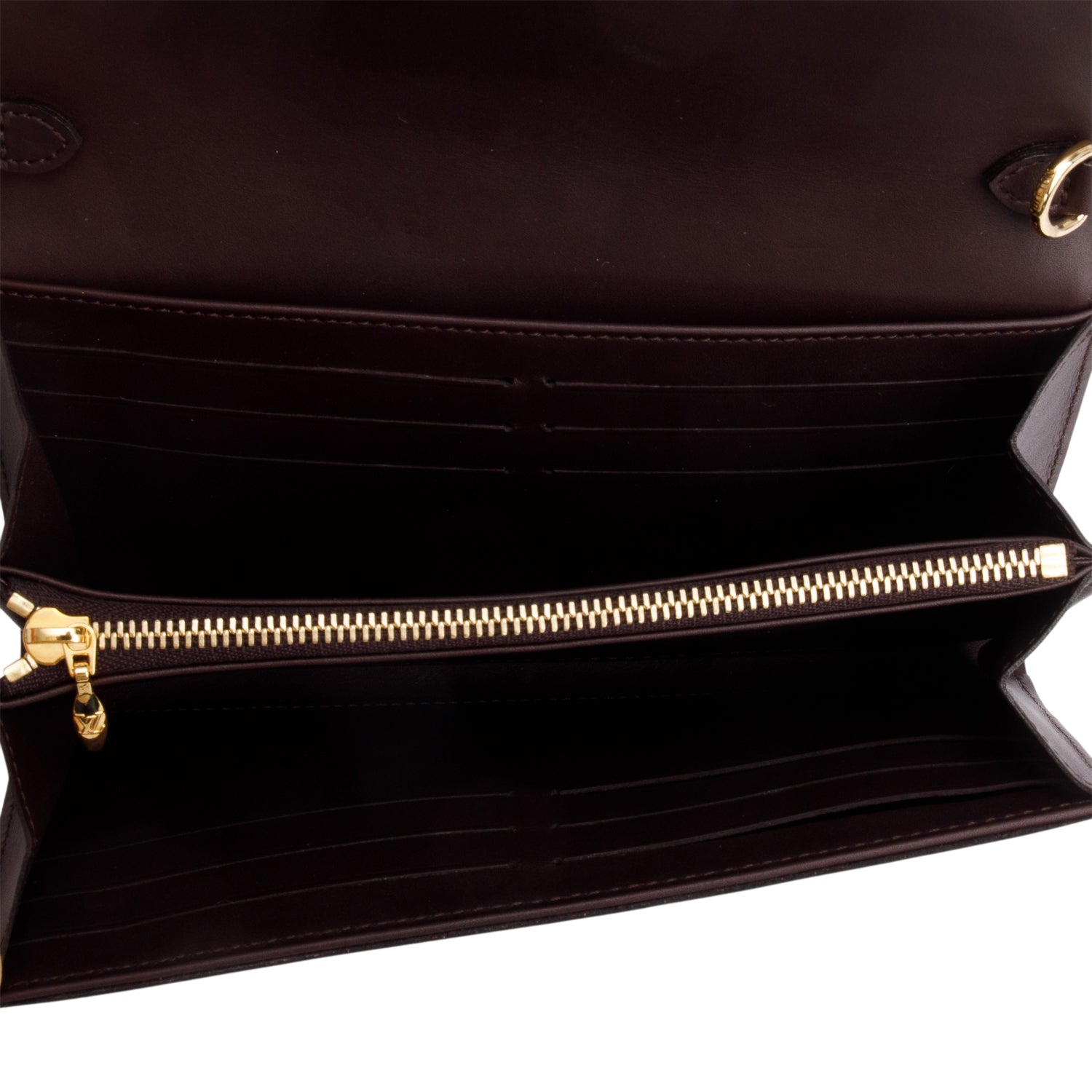 Louis Vuitton Amarante Vernis Chaine Wallet