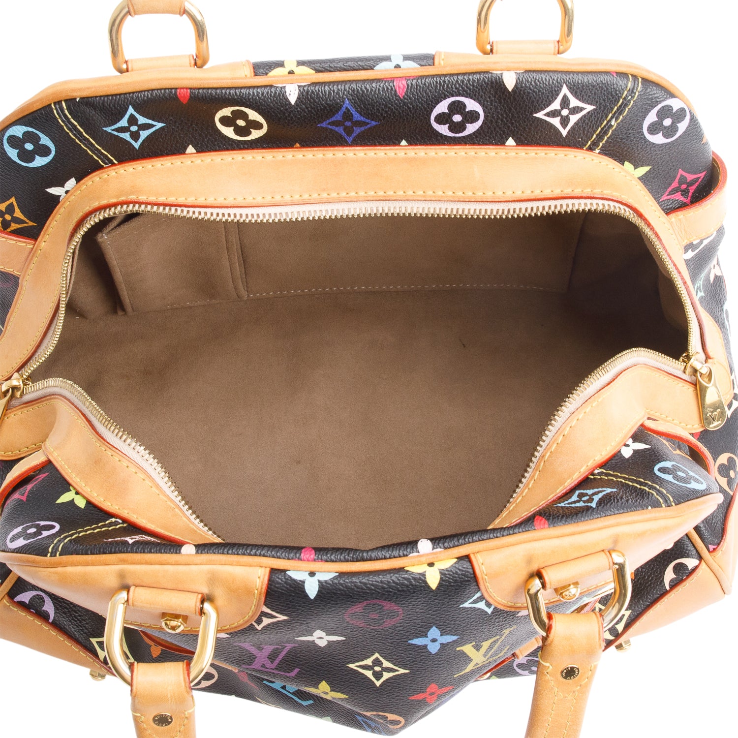 Louis Vuitton Black Multicolore Monogram Claudia