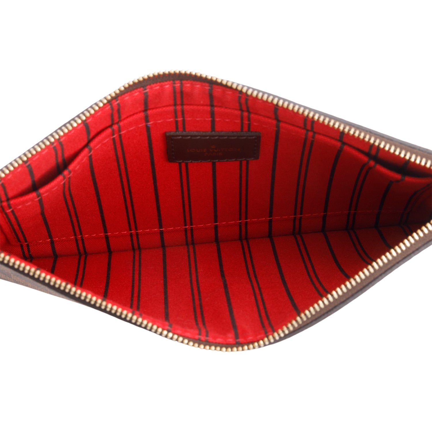 Louis Vuitton Damier Ebene Neverfull Pochette