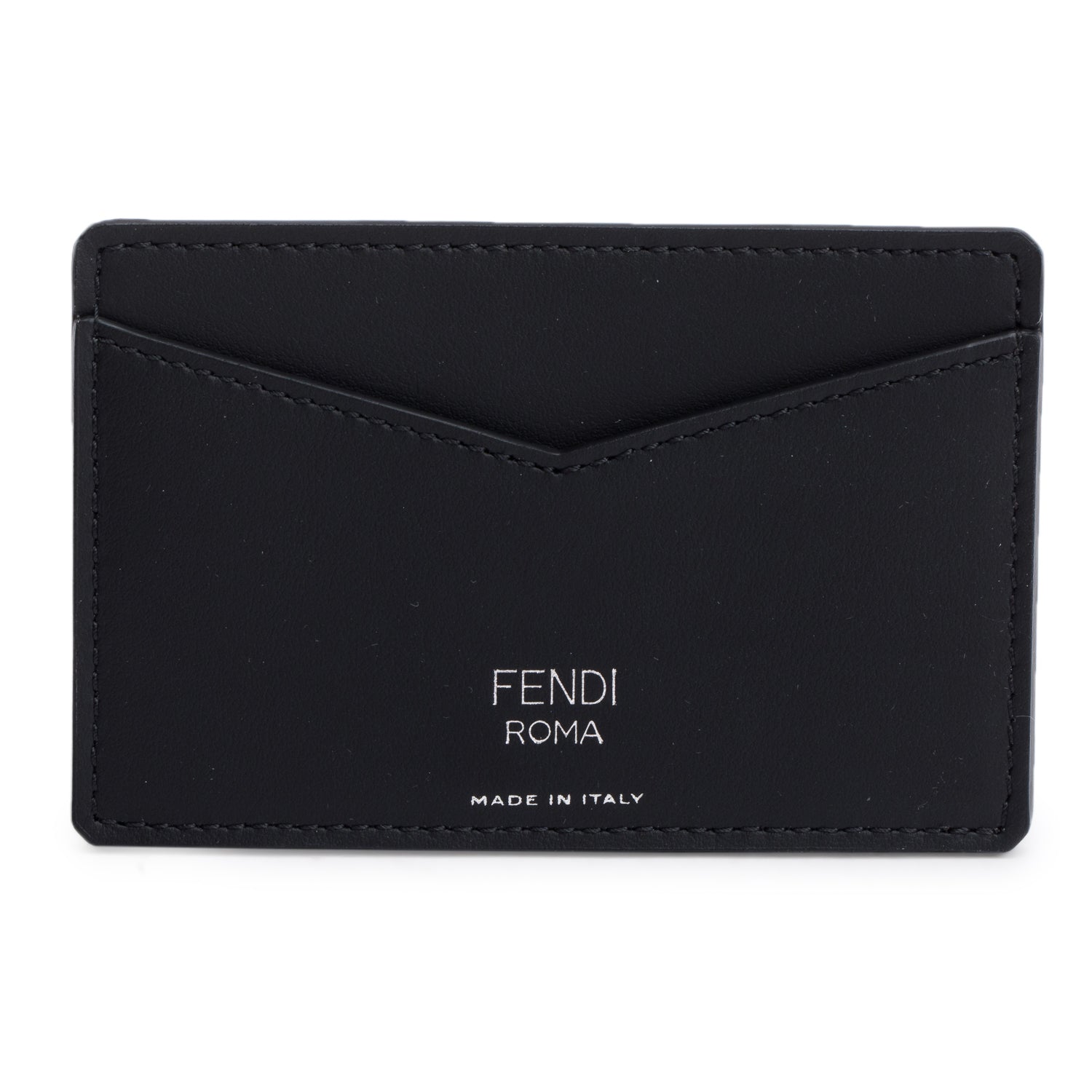 Fendi Zucca FF Logo Card Holder w/ Box