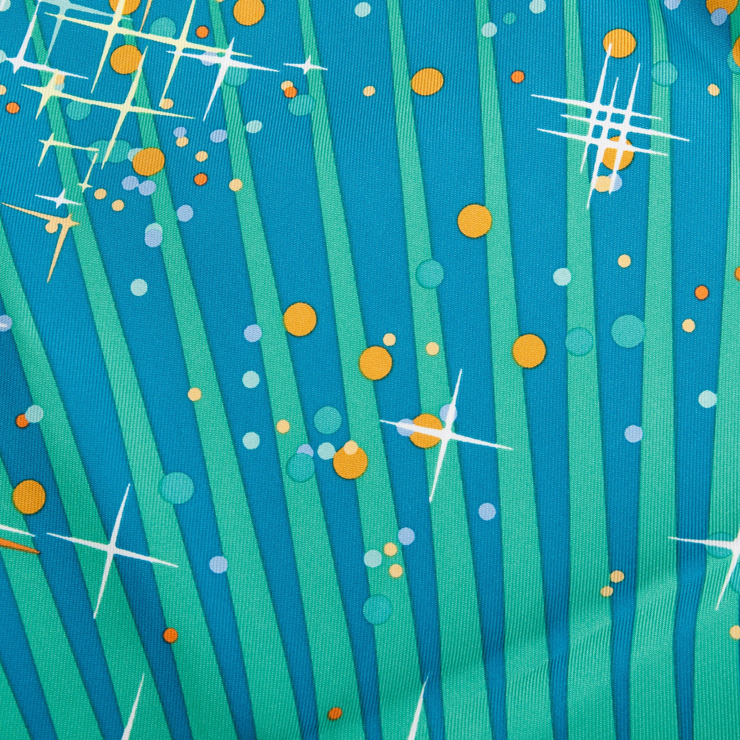 Hermes Green/Multicolor 'Magic Kelly' Silk Scarf 90