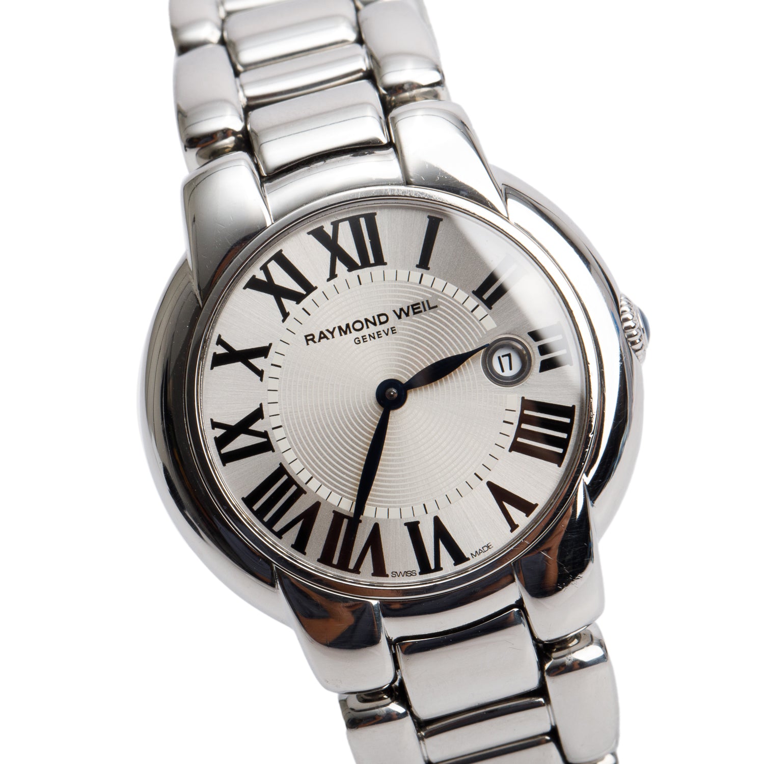 Raymond Weil Stainless Steel Jasmine 29 MM Quartz Watch Silver Dial