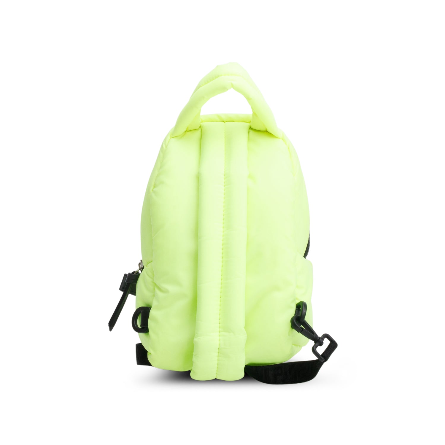 Versace Neon Green Padded Nylon Mini Sling Bag