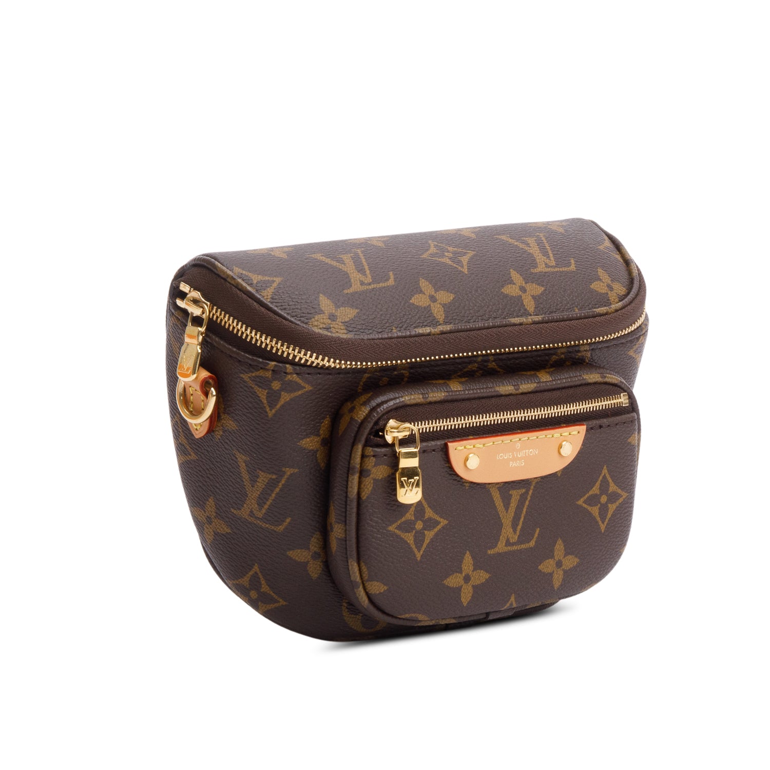 Louis Vuitton Monogram Mini Bumbag w/ Straps & Box