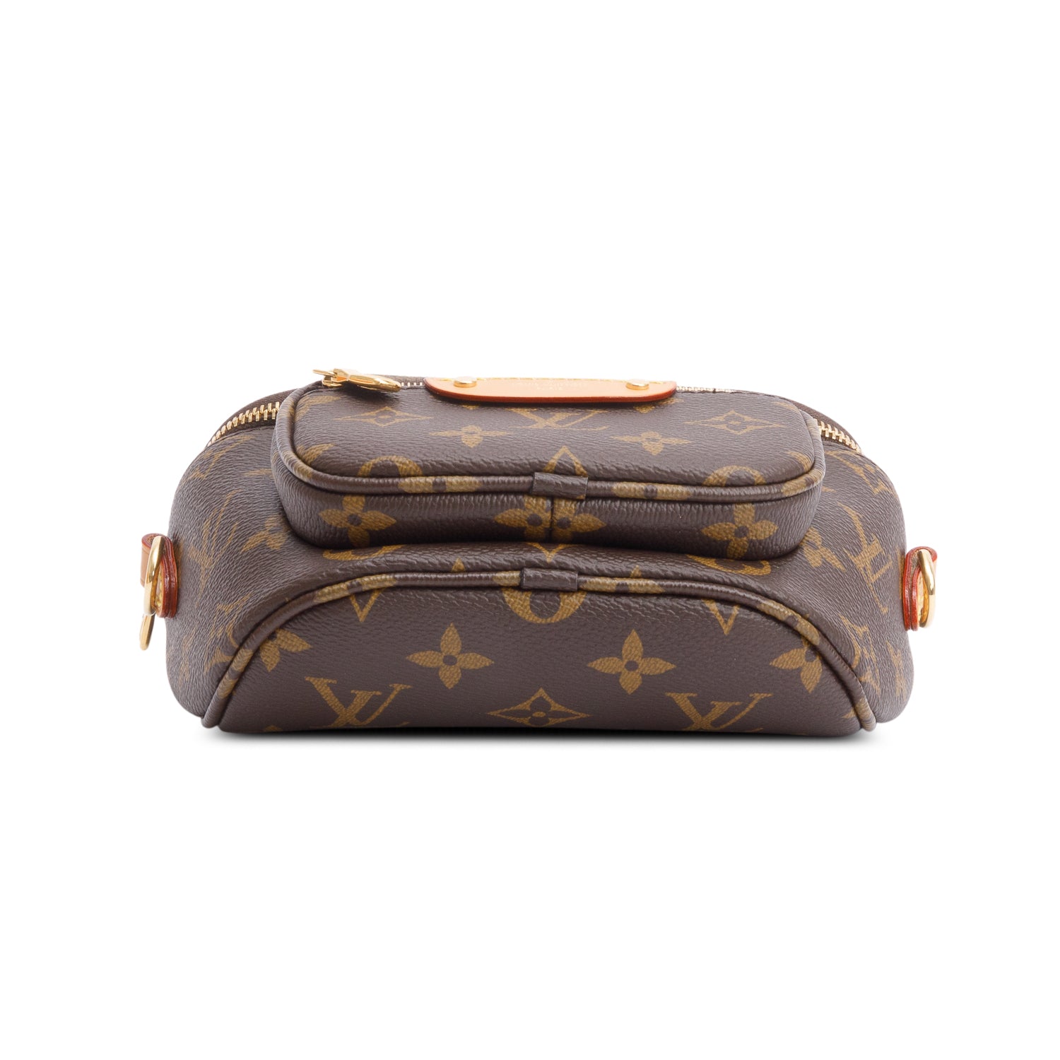 Louis Vuitton Monogram Mini Bumbag w/ Straps & Box