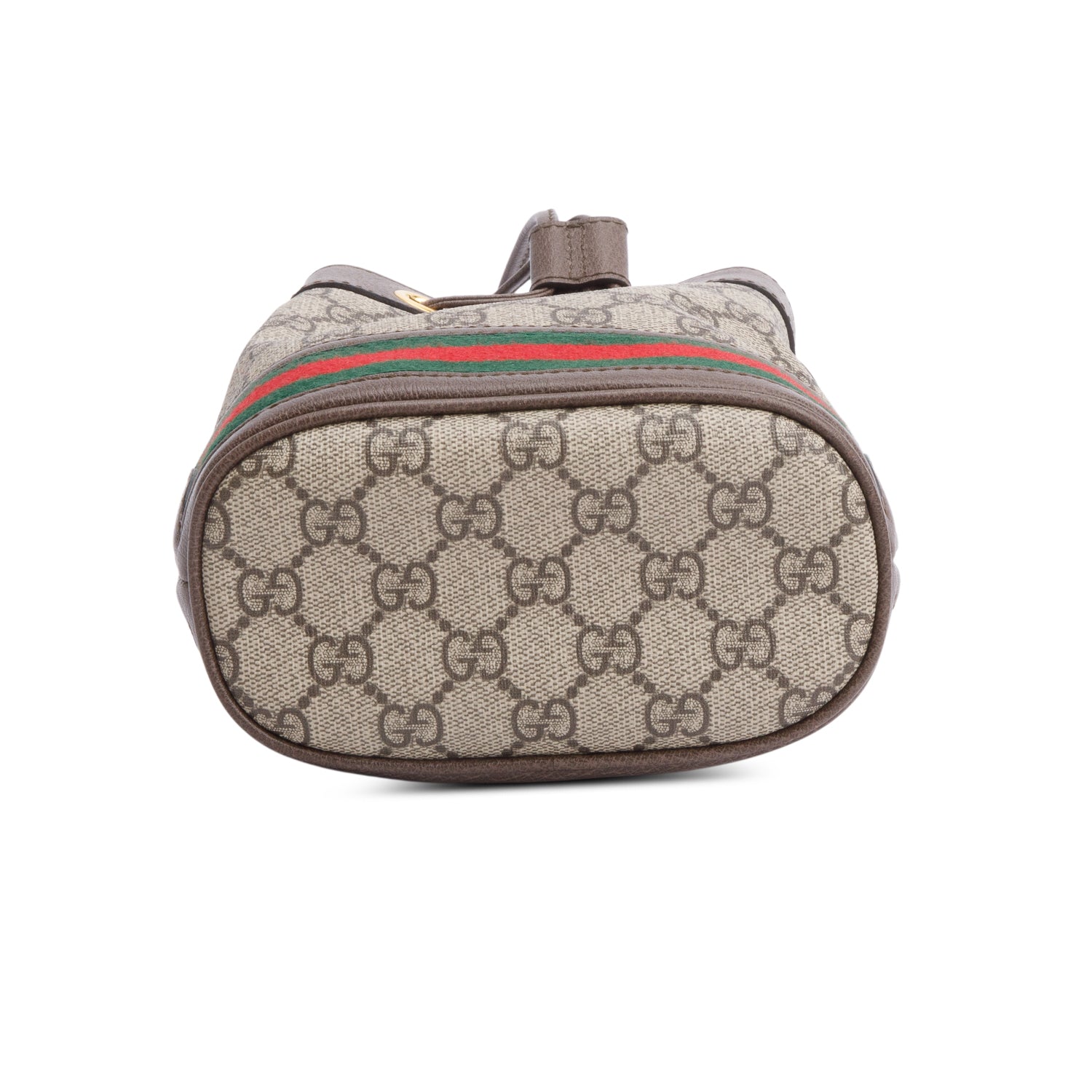 Gucci GG Supreme Web Ophidia Mini Bucket Bag