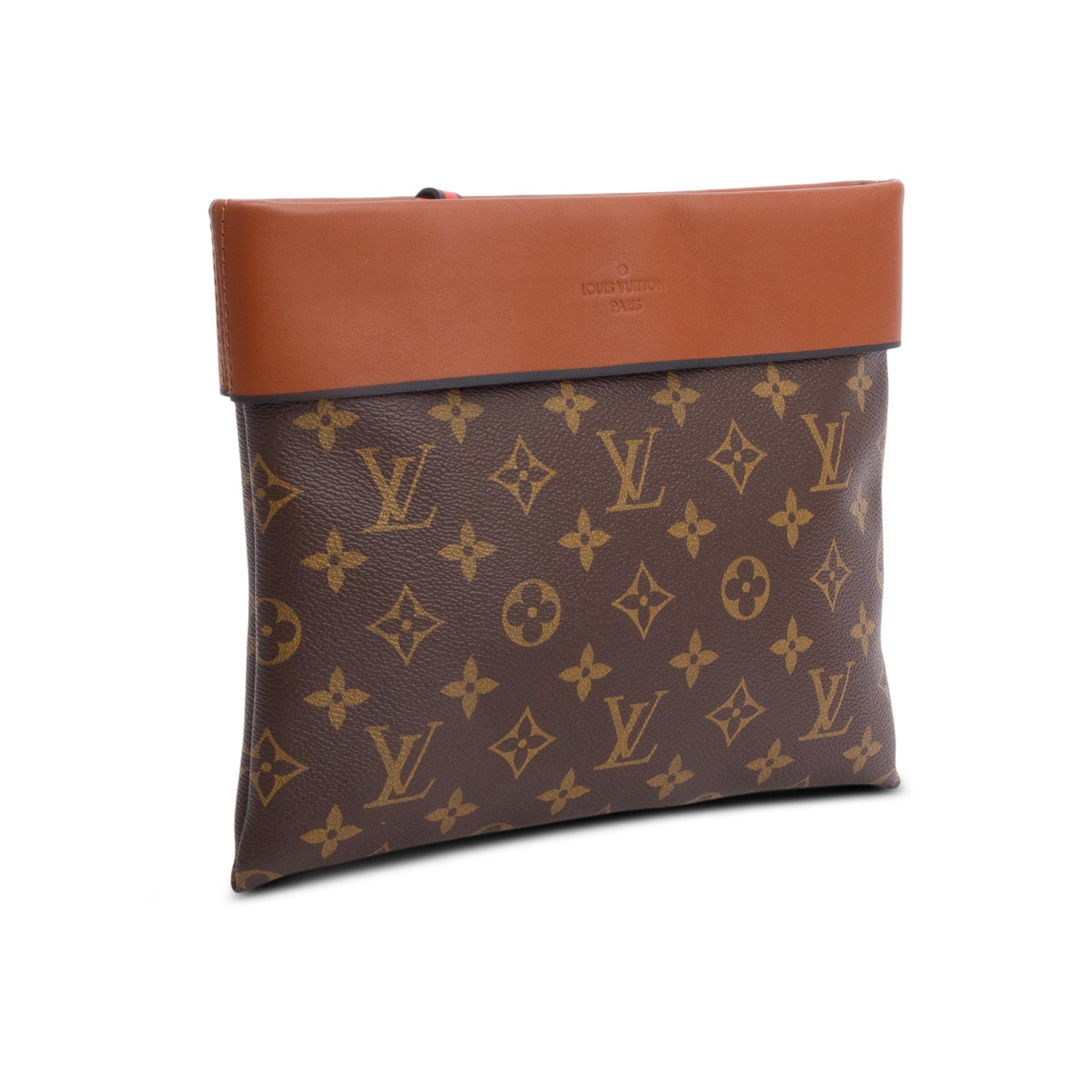 Louis Vuitton Caramel Leather Monogram Tuileries Pochette