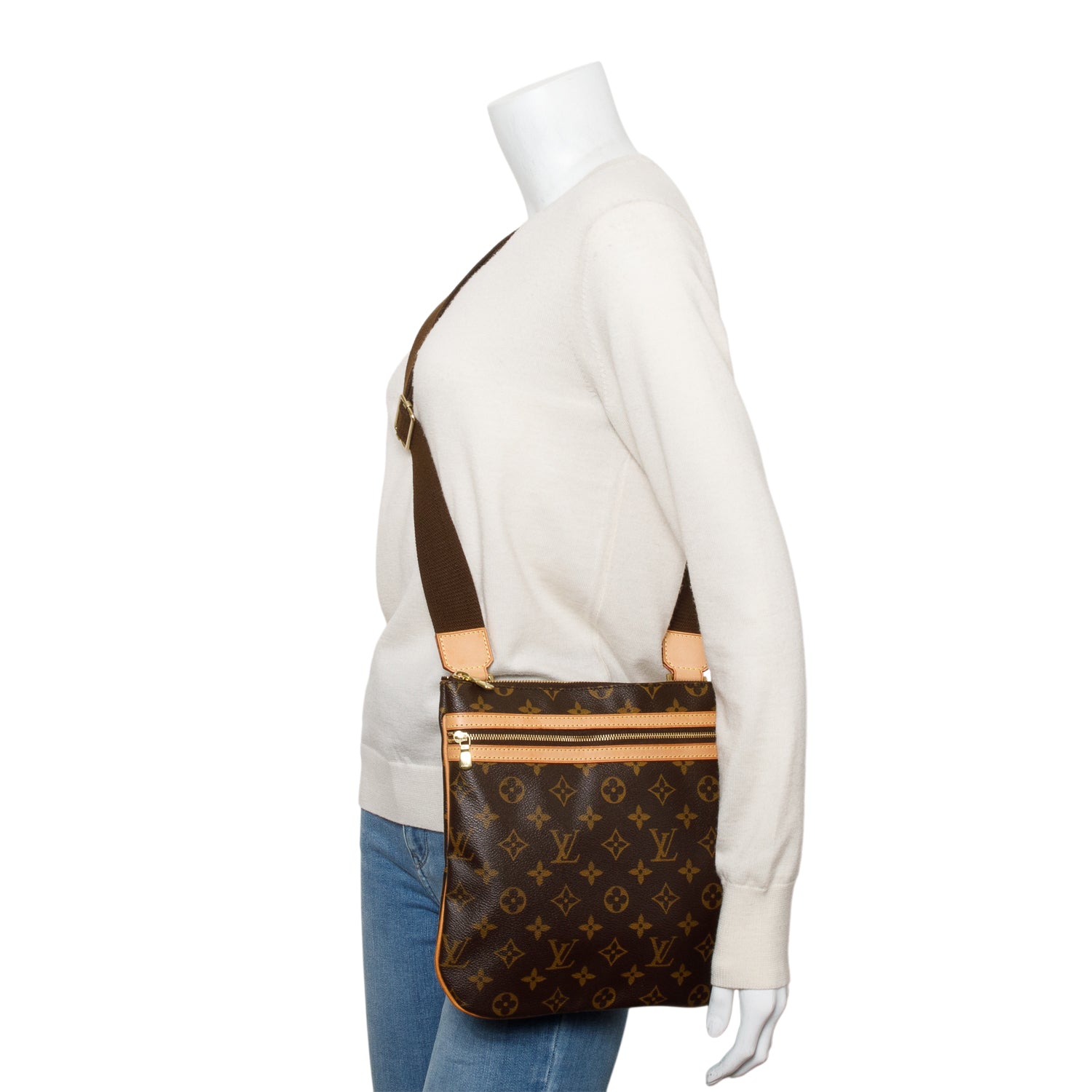 Louis Vuitton Monogram Pochette Bosphore Crossbody