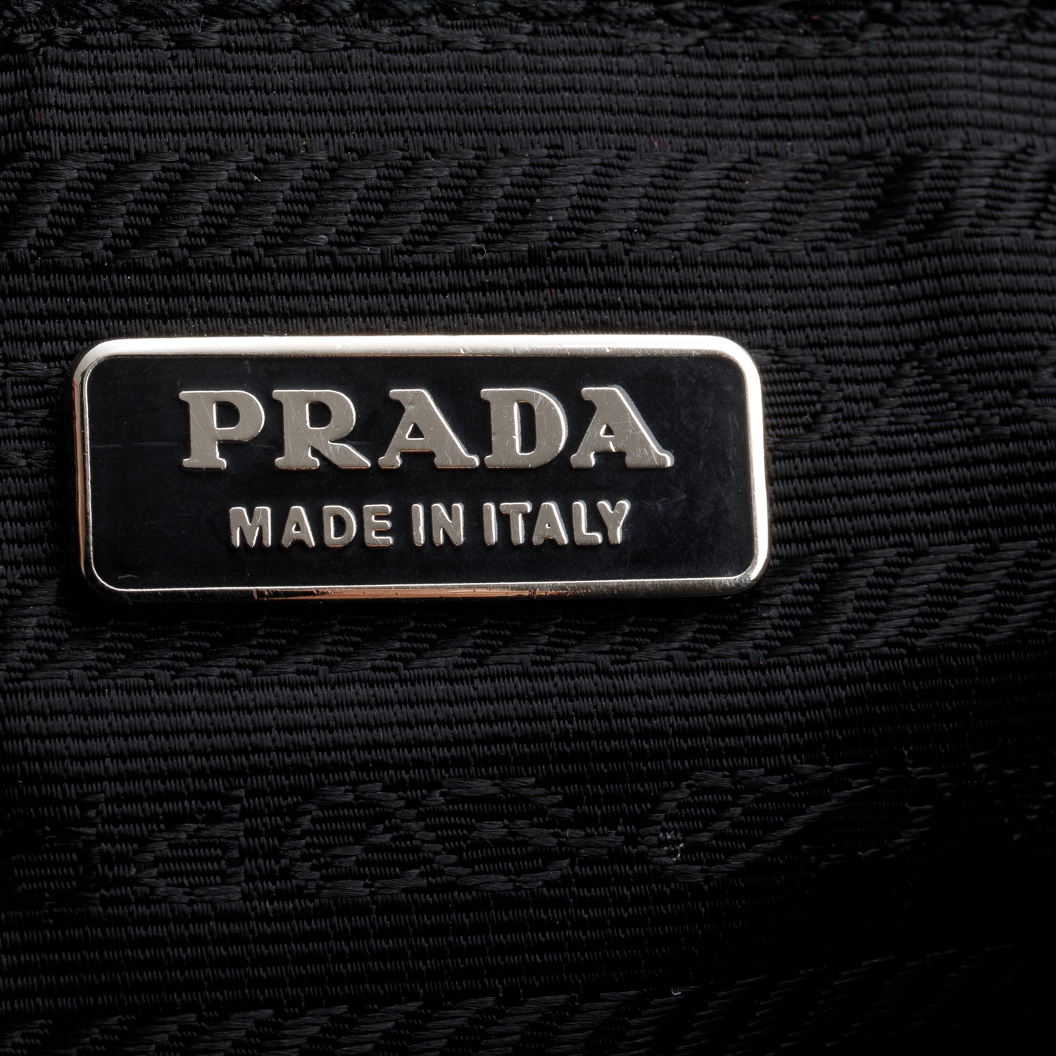 Prada Black Saffiano-Trimmed Tessuto Nylon Flap Shoulder Bag
