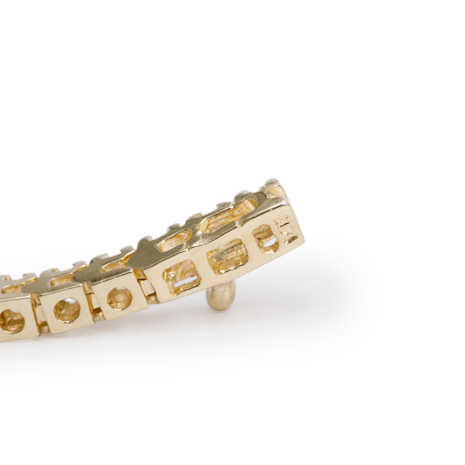 14k Yellow Gold 2.50 tcw. Diamond Tennis Bracelet