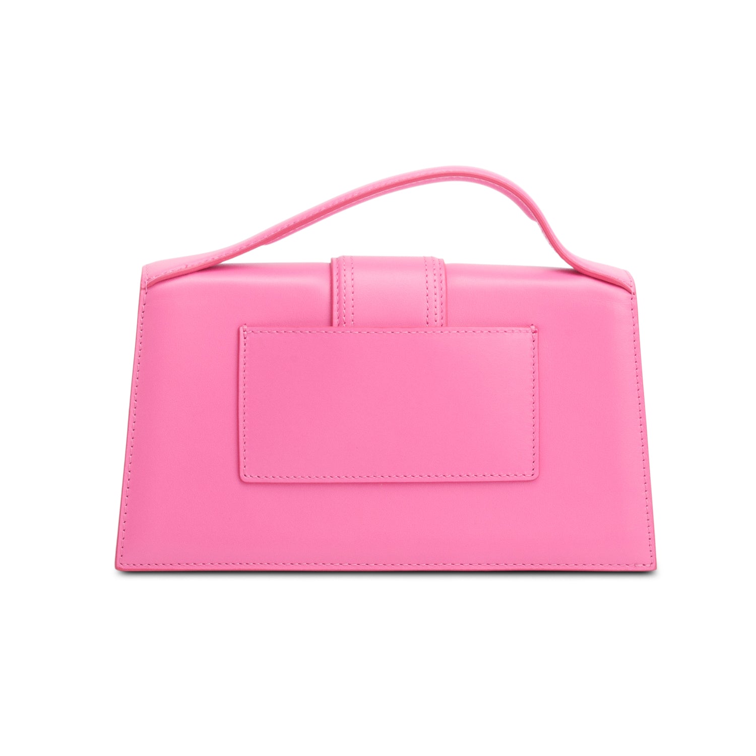 Jacquemus Pink Leather Le Grand Bambino Bag w/ Strap