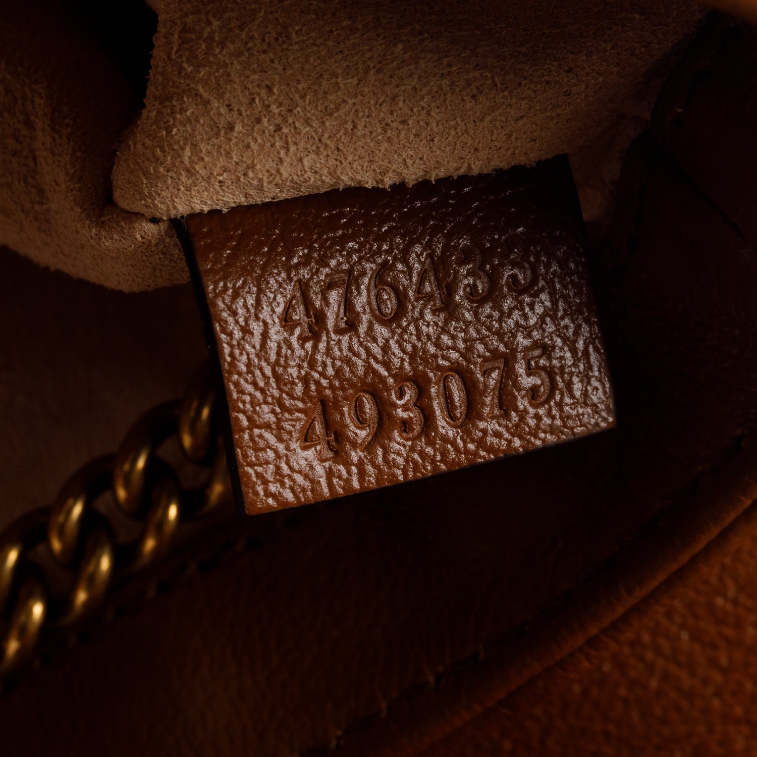 Gucci Brown GG Marmont Matelasse Leather Super Mini Bag w/ Box