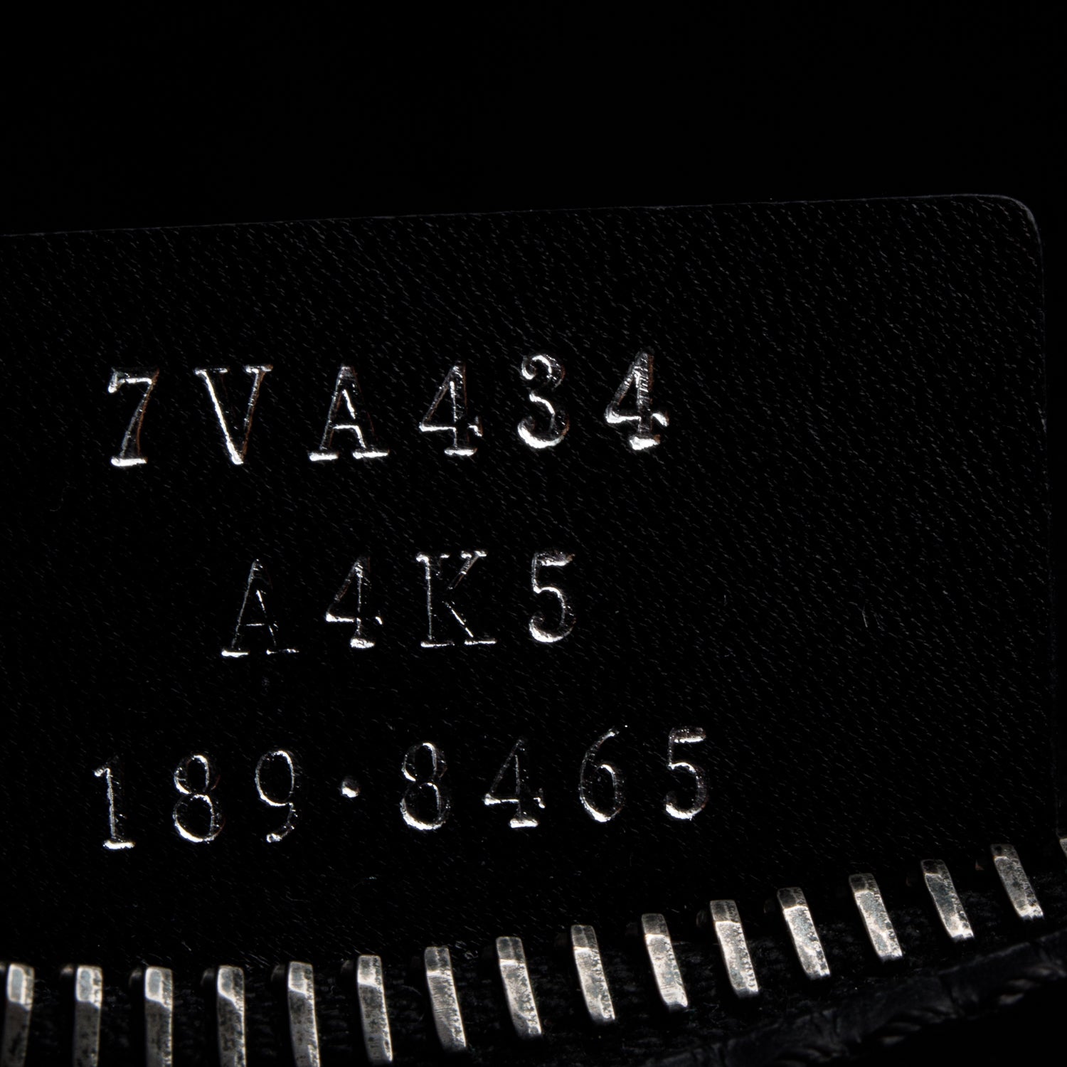 Fendi Black Calfskin Leather Embossed FF Belt Bag