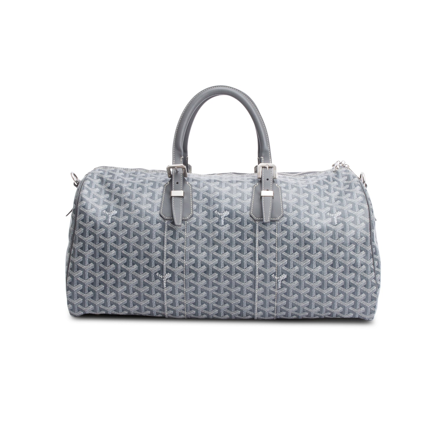 Goyard 2024 Grey Monogram Canvas Croisiere 50 w/ Strap