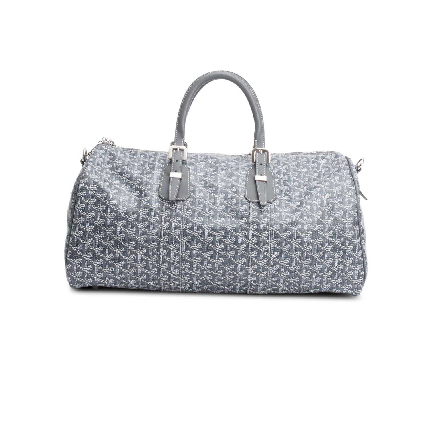 Goyard 2024 Grey Monogram Canvas Croisiere 50 w/ Strap