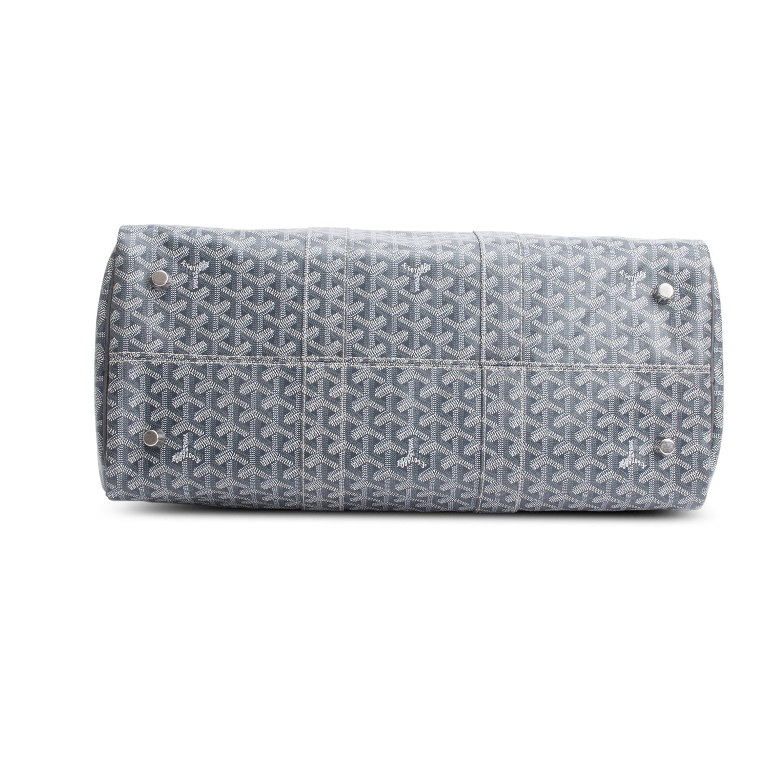 Goyard 2024 Grey Monogram Canvas Croisiere 50 w/ Strap