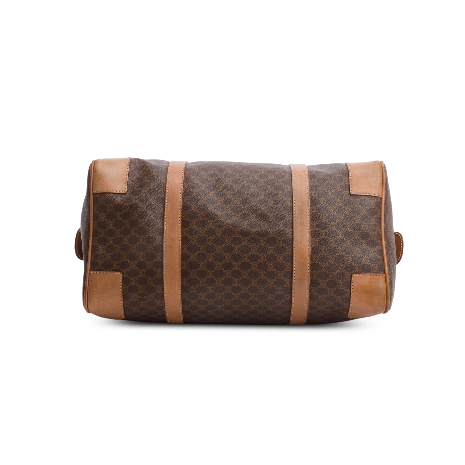Celine Vintage Macadam Boston Bag