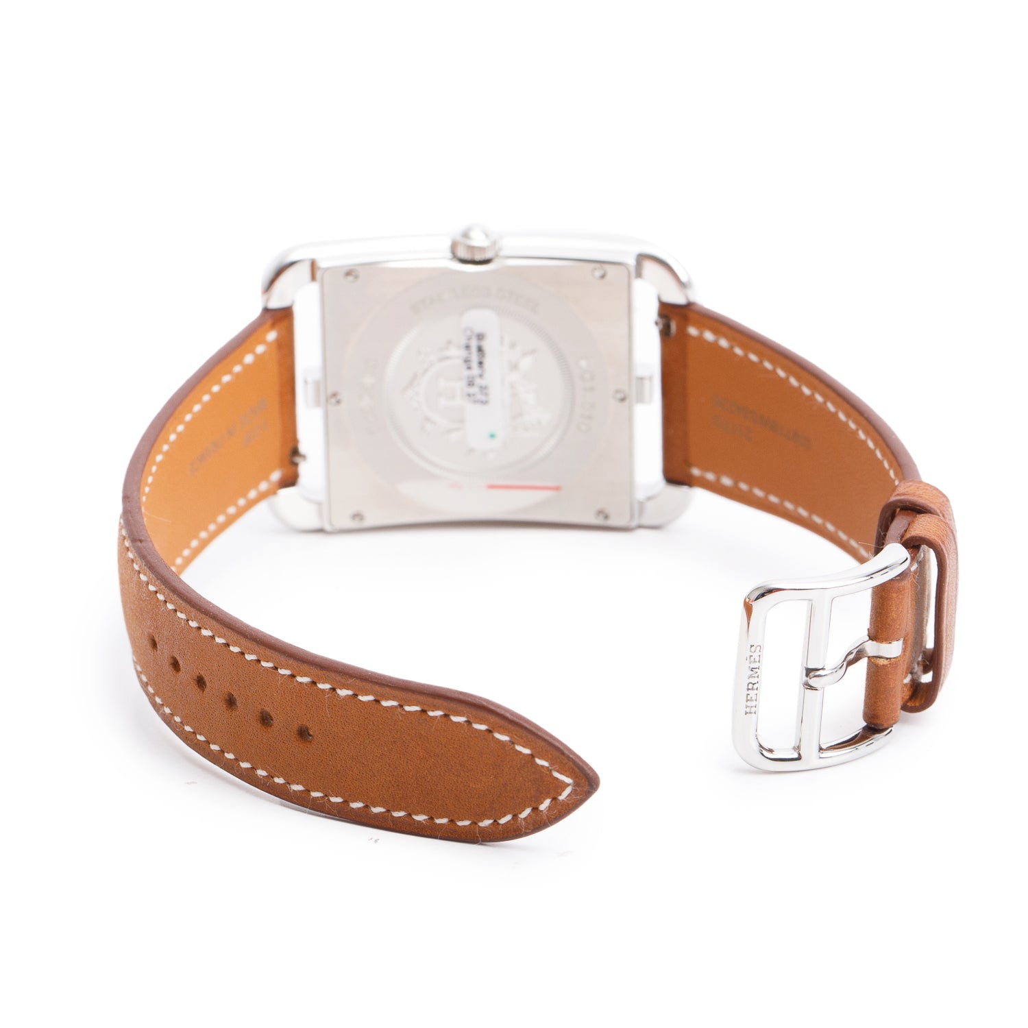 Hermes 2025 Stainless Steel Cape Cod 41 MM Quartz Watch, Extra Large Model w/ Box & Papers