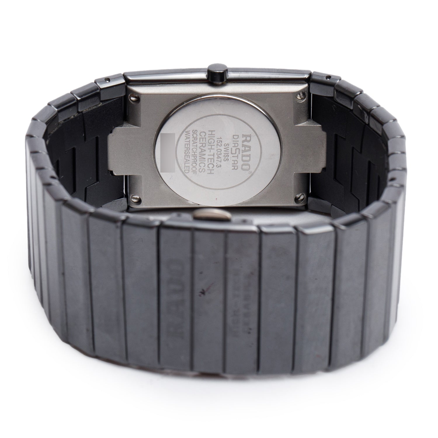 Rado Titanium & Black Ceramic DiaStar 27 MM Quartz Watch