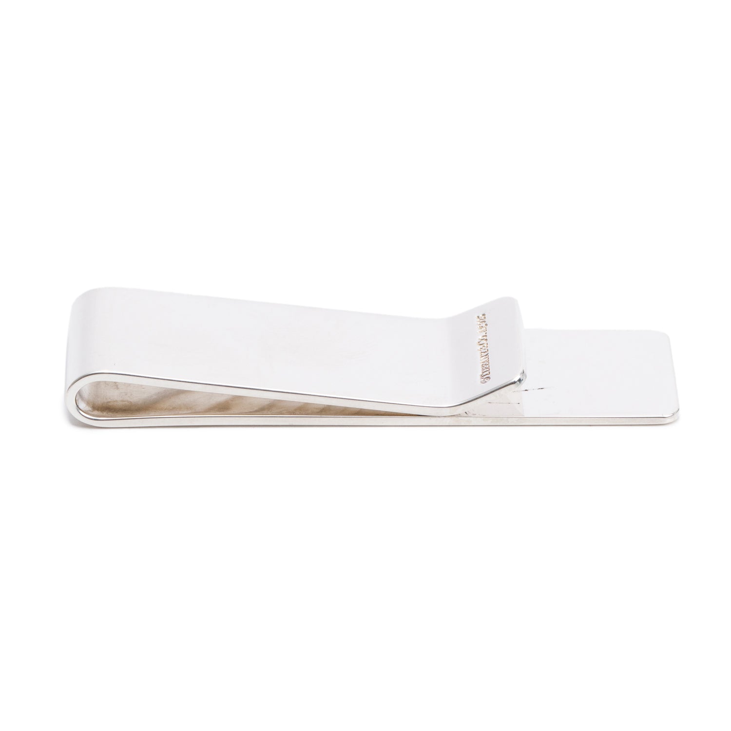 Tiffany & Co. Sterling Silver 1837 Makers Narrow Money Clip