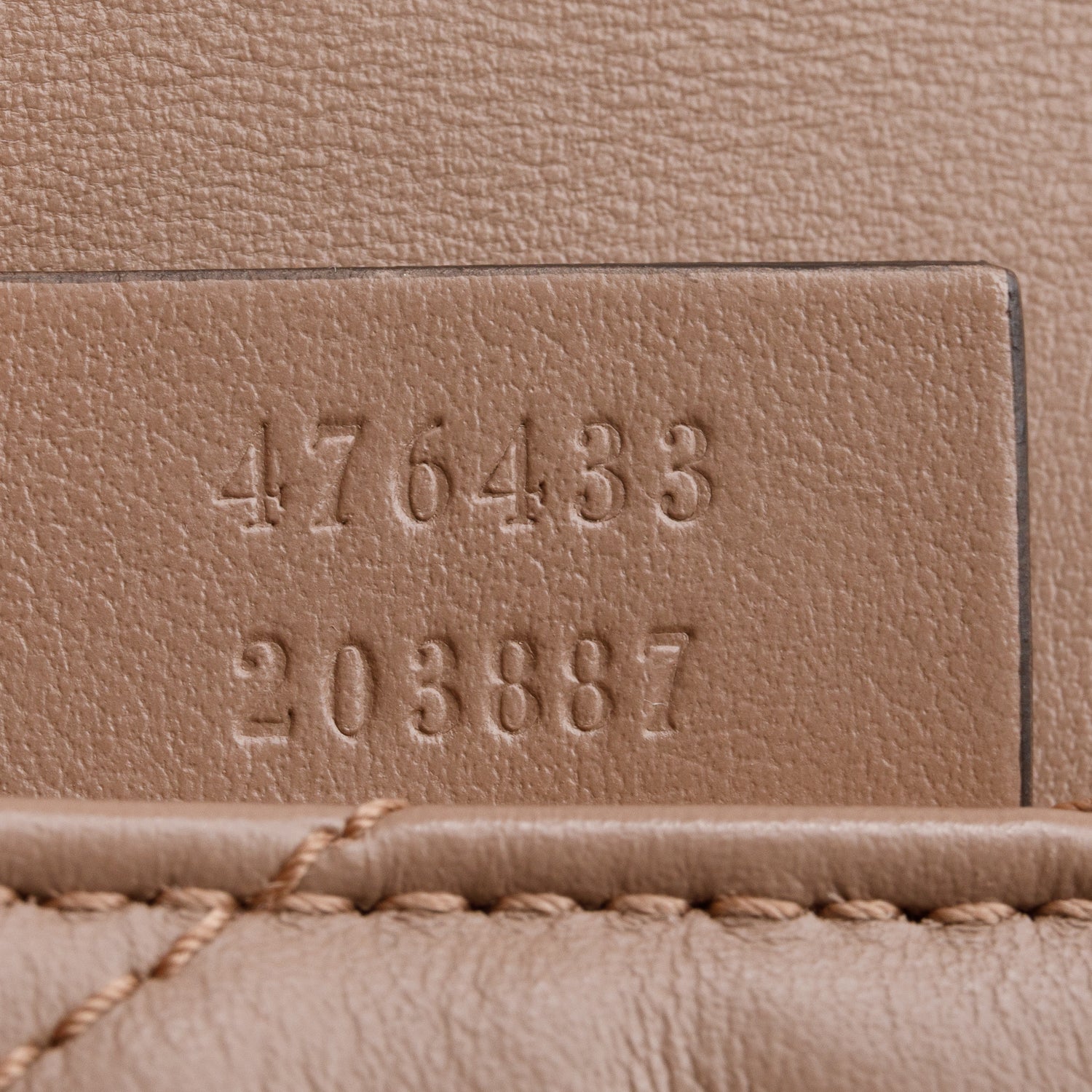 Gucci Taupe GG Marmont Matelasse Leather Super Mini Bag