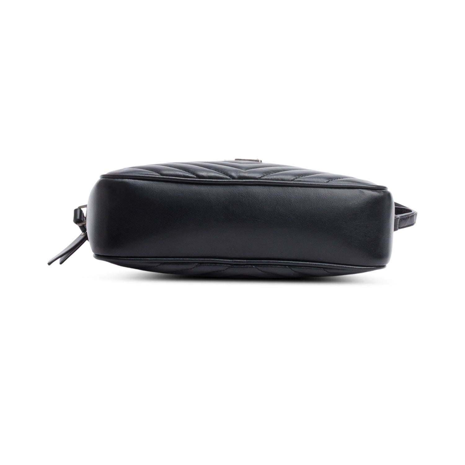 Saint Laurent Black Quilted Leather Lou Camera Bag