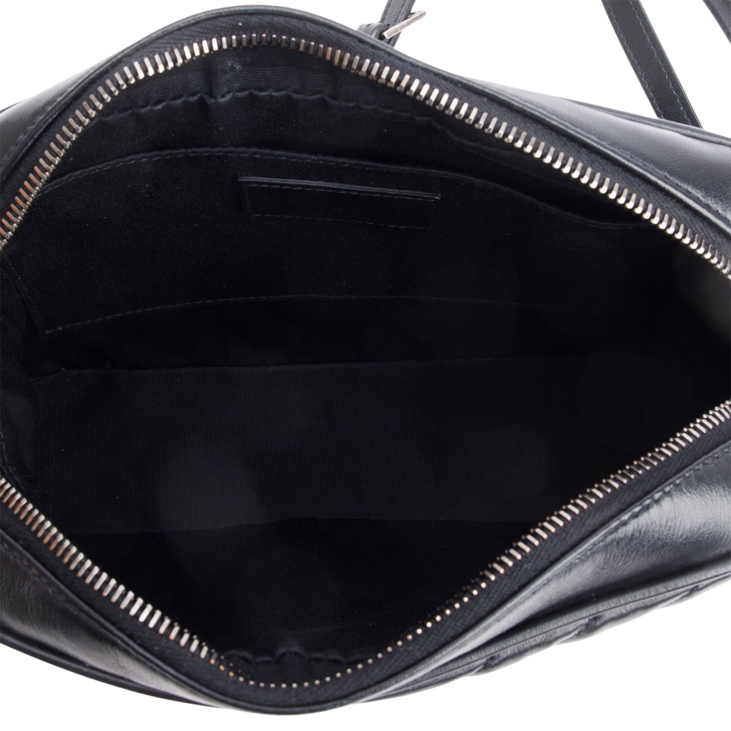 Saint Laurent Black Quilted Leather Lou Camera Bag