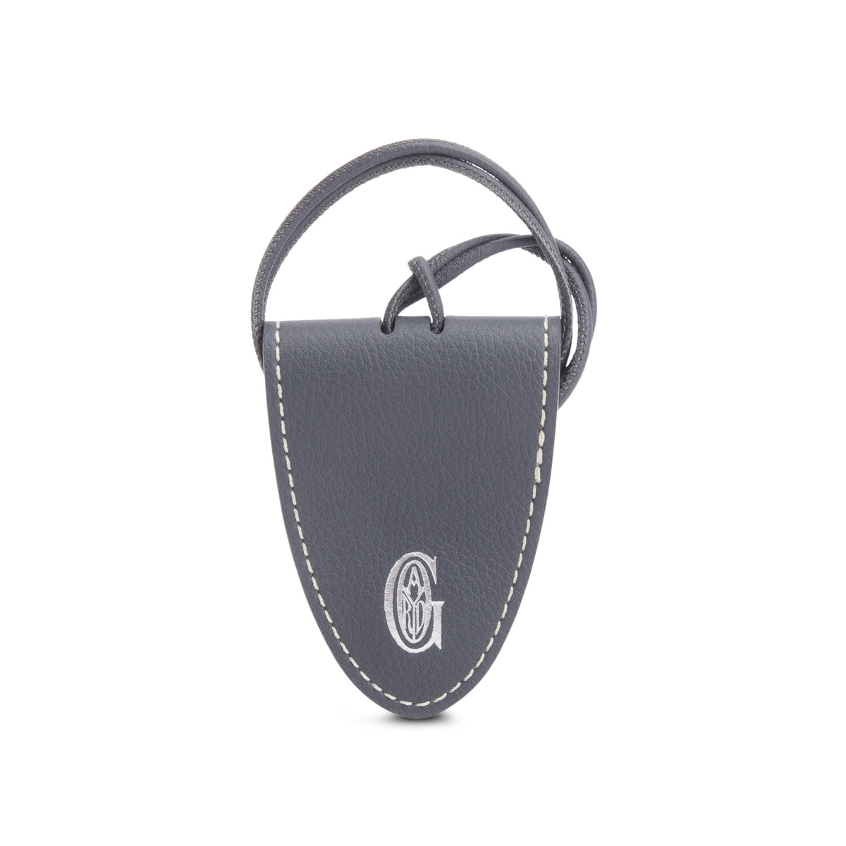 Goyard クリップ　グレー Goyard 2020 Grey Leather Croc Universal Bag Clip w/ Box – OLIVER'S