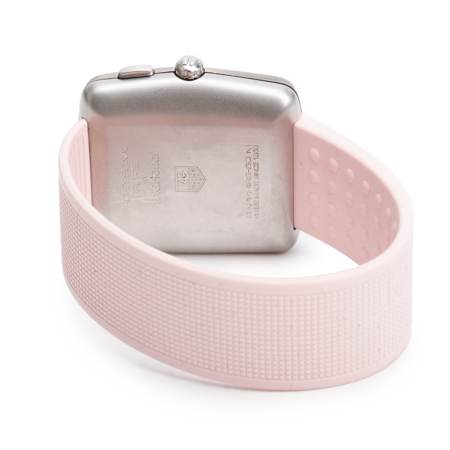 Tag Heuer Titanium Pink Mother of Pearl Dial Profesional Sport Watch w/ Box & Papers