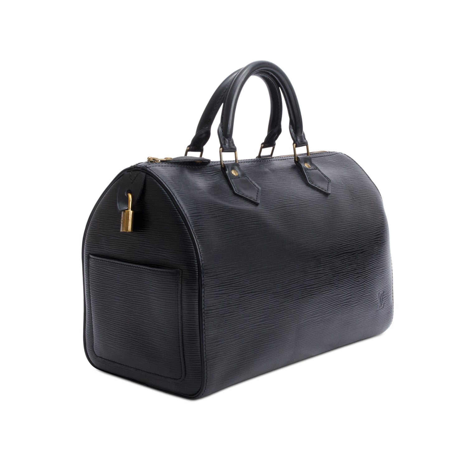 Louis Vuitton Vintage Black Epi Leather Speedy 30