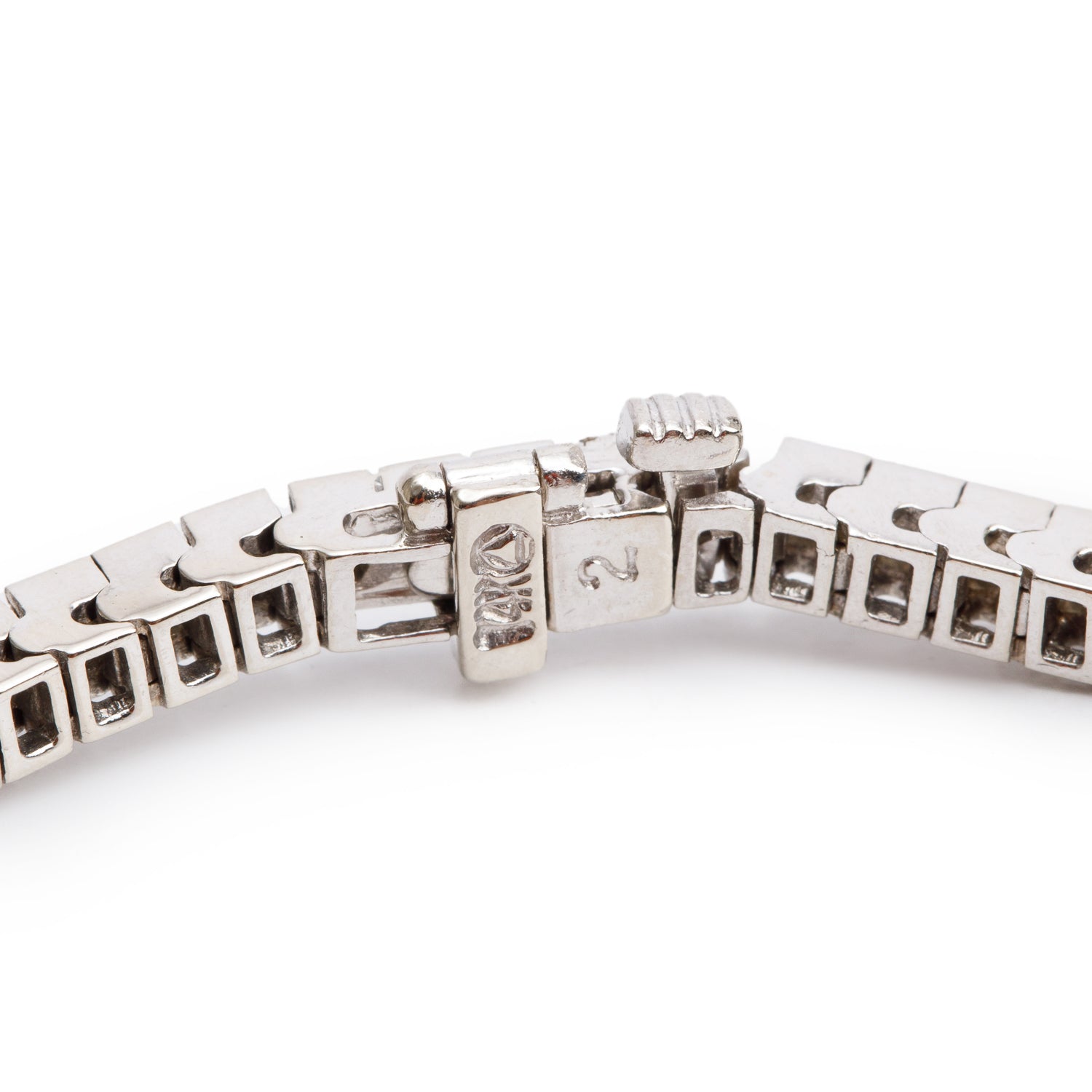14k White Gold 4.00 tcw. Diamond Tennis Bracelet