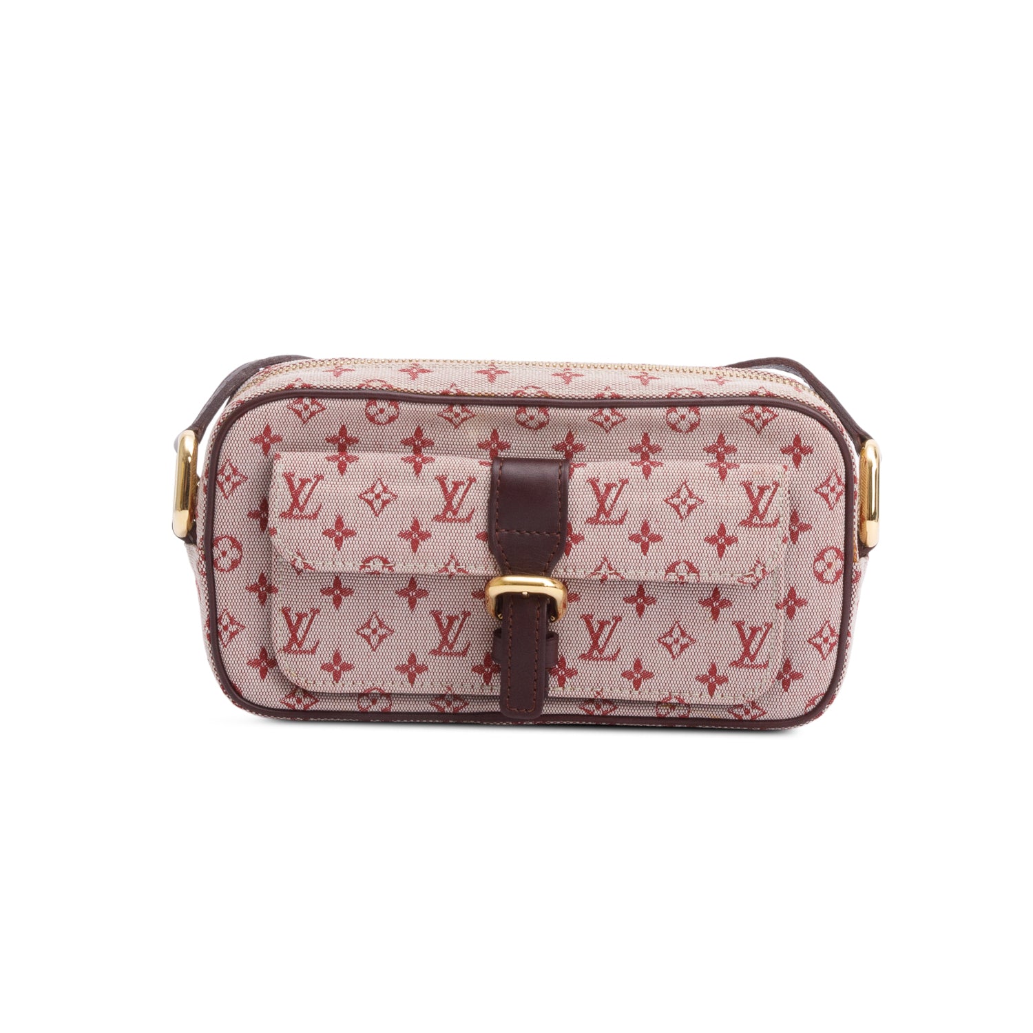 Louis Vuitton Burgundy Monogram Mini Lin Juliette Crossbody Bag