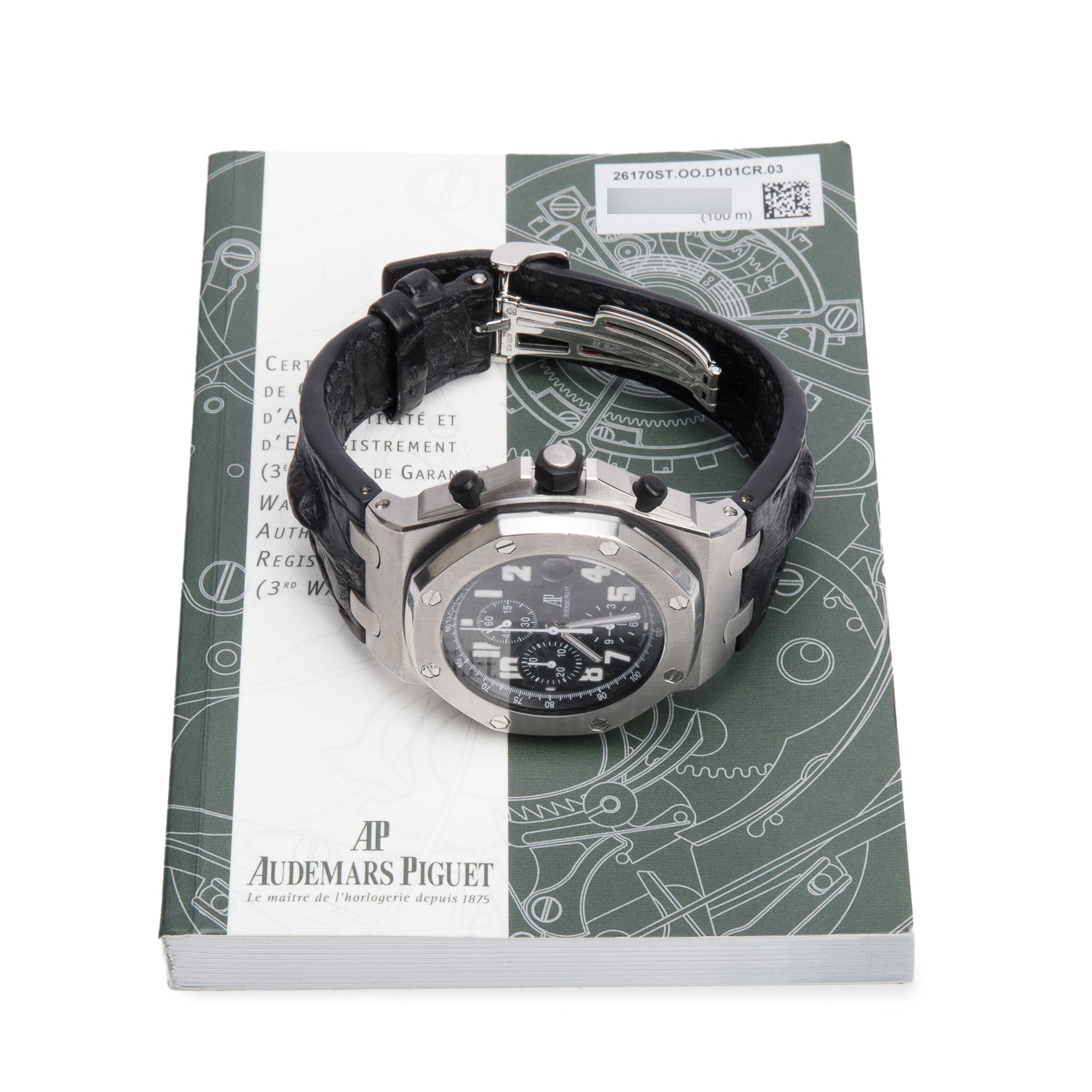 Audemars Piguet Stainless Steel Royal Oak Offshore 42 MM Chronograph Watch w/ Box & Papers