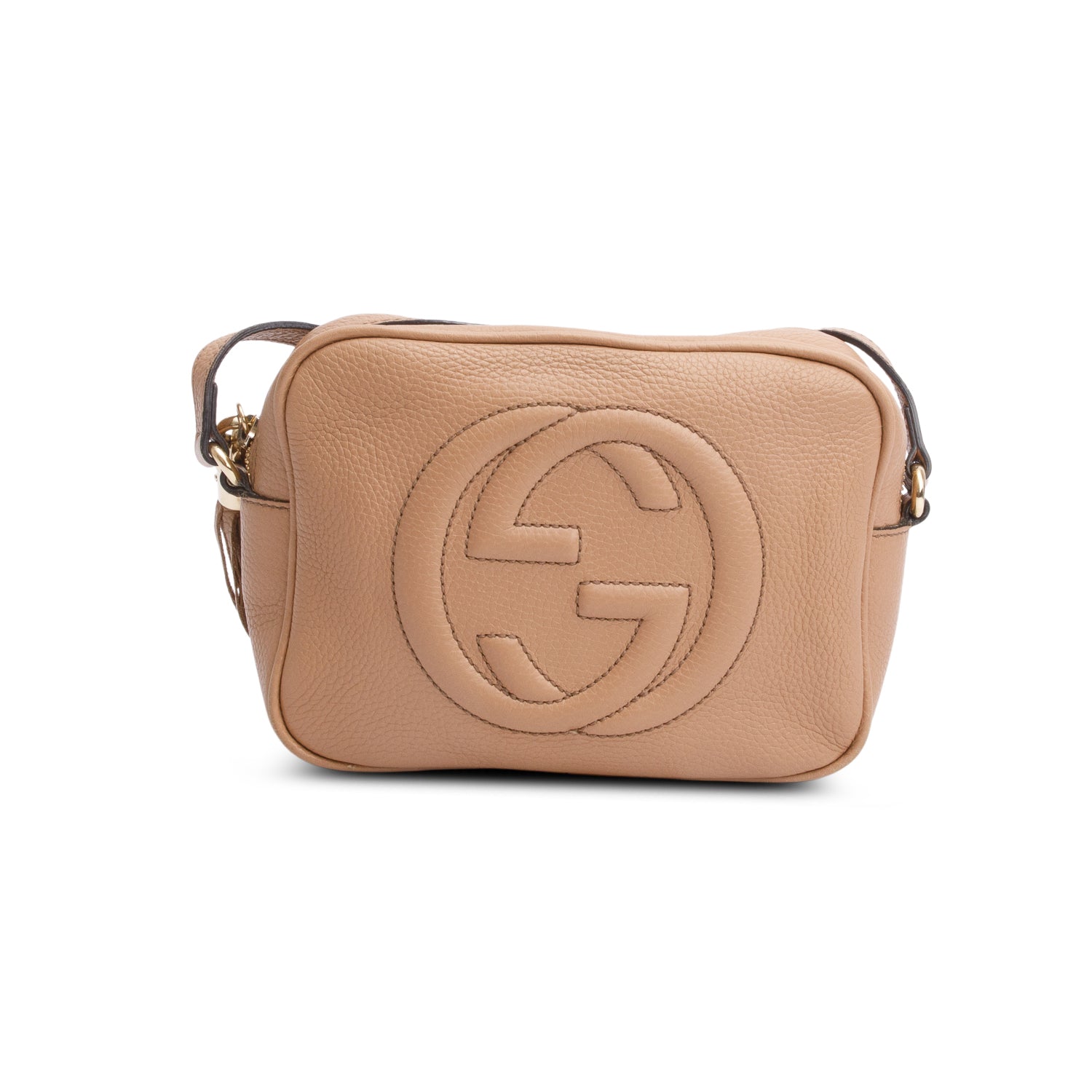 Gucci Beige Soho Disco Crossbody Bag