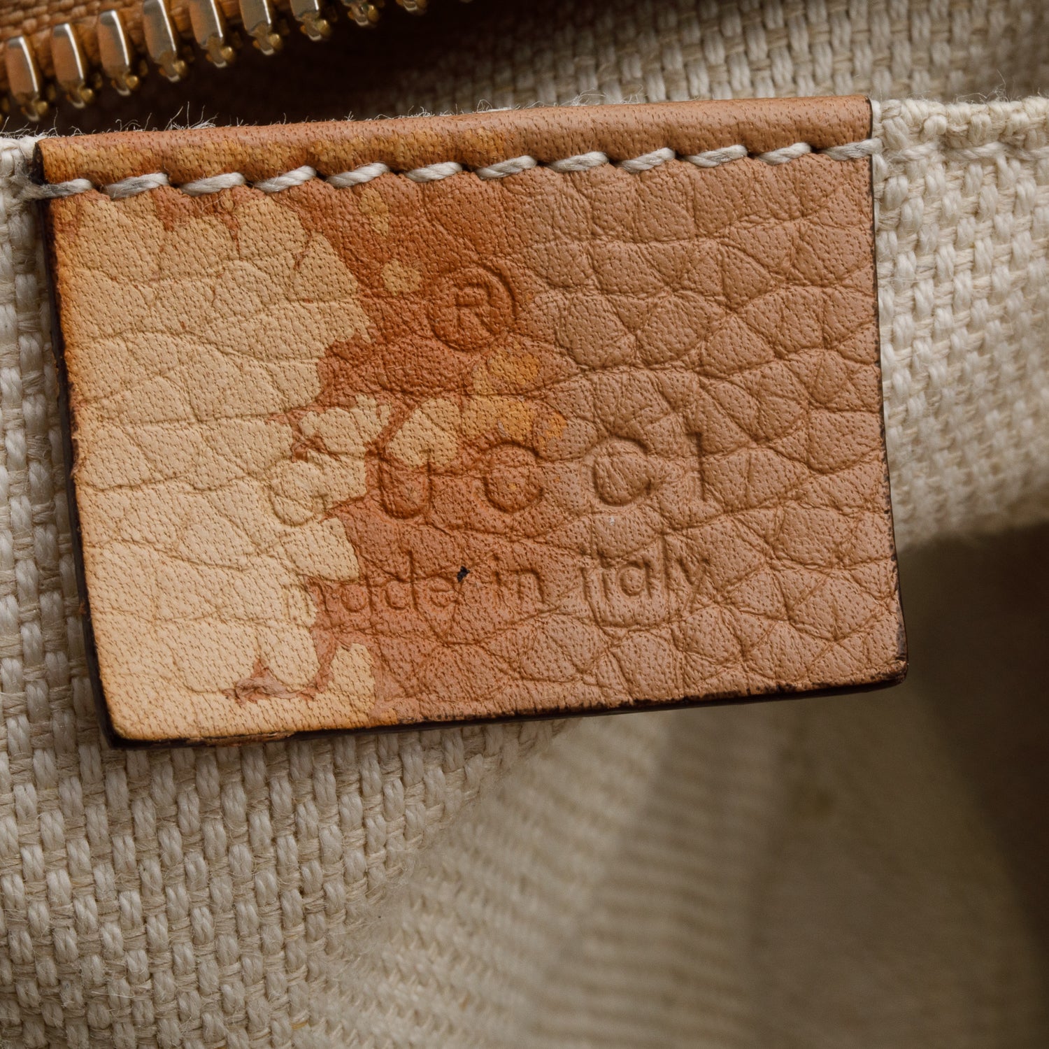 Gucci Beige Soho Disco Crossbody Bag
