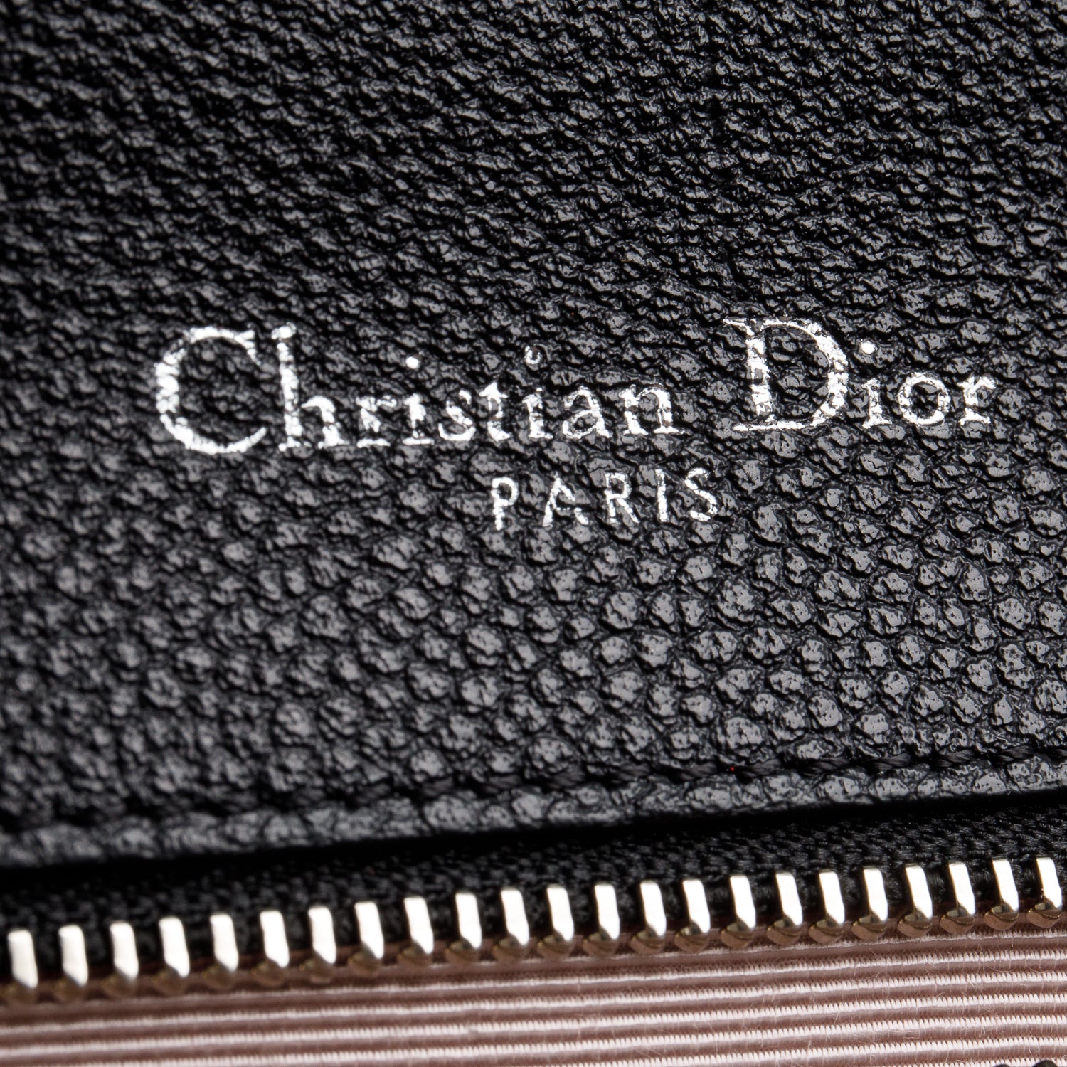 Christian Dior Black Calfskin Leather Small Diorama Flap Bag w/ Receipt