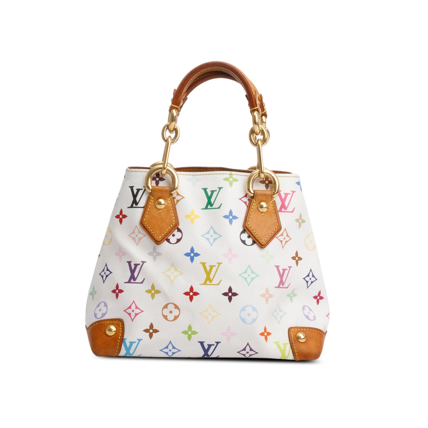 Louis Vuitton White Multicolore Audra Bag