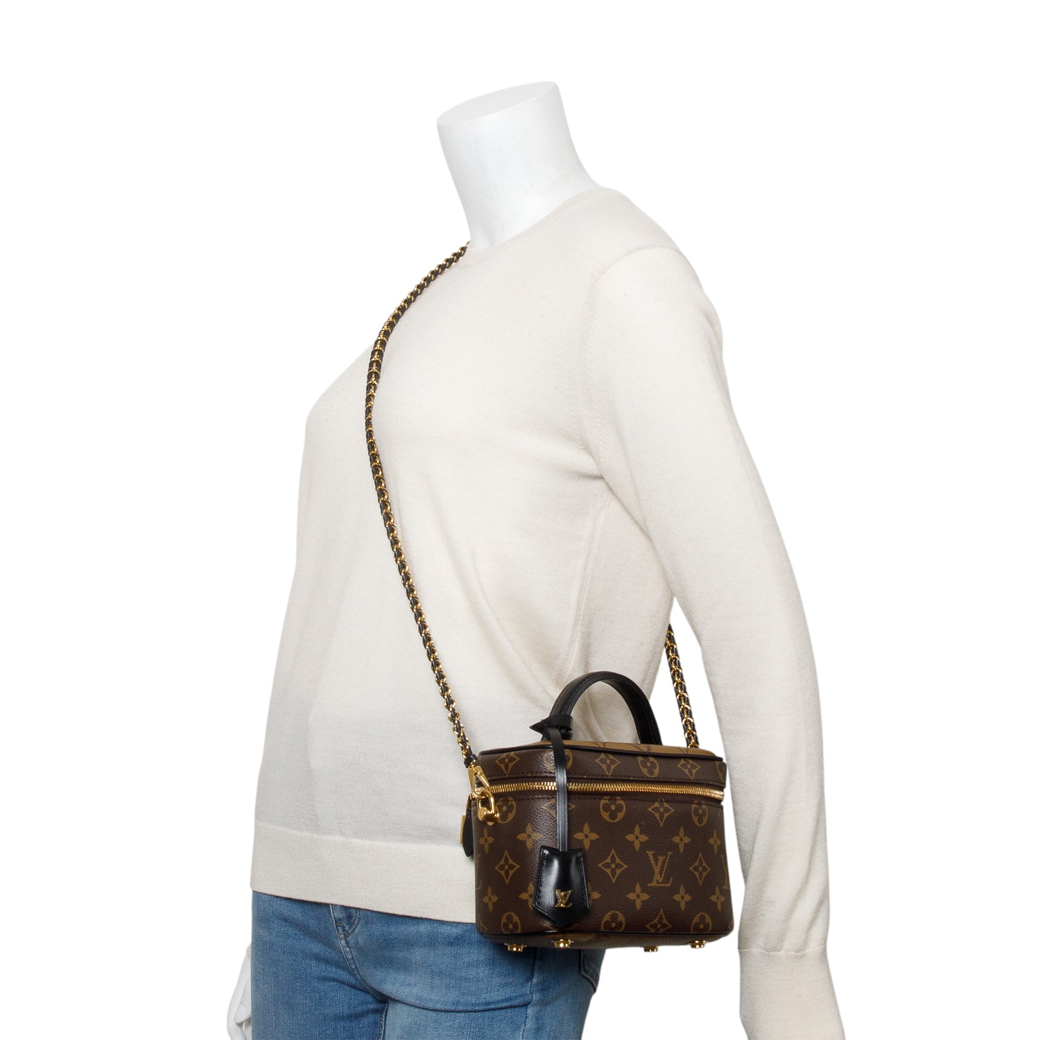 Louis Vuitton Monogram & Monogram Reverse Vanity PM w/ Strap