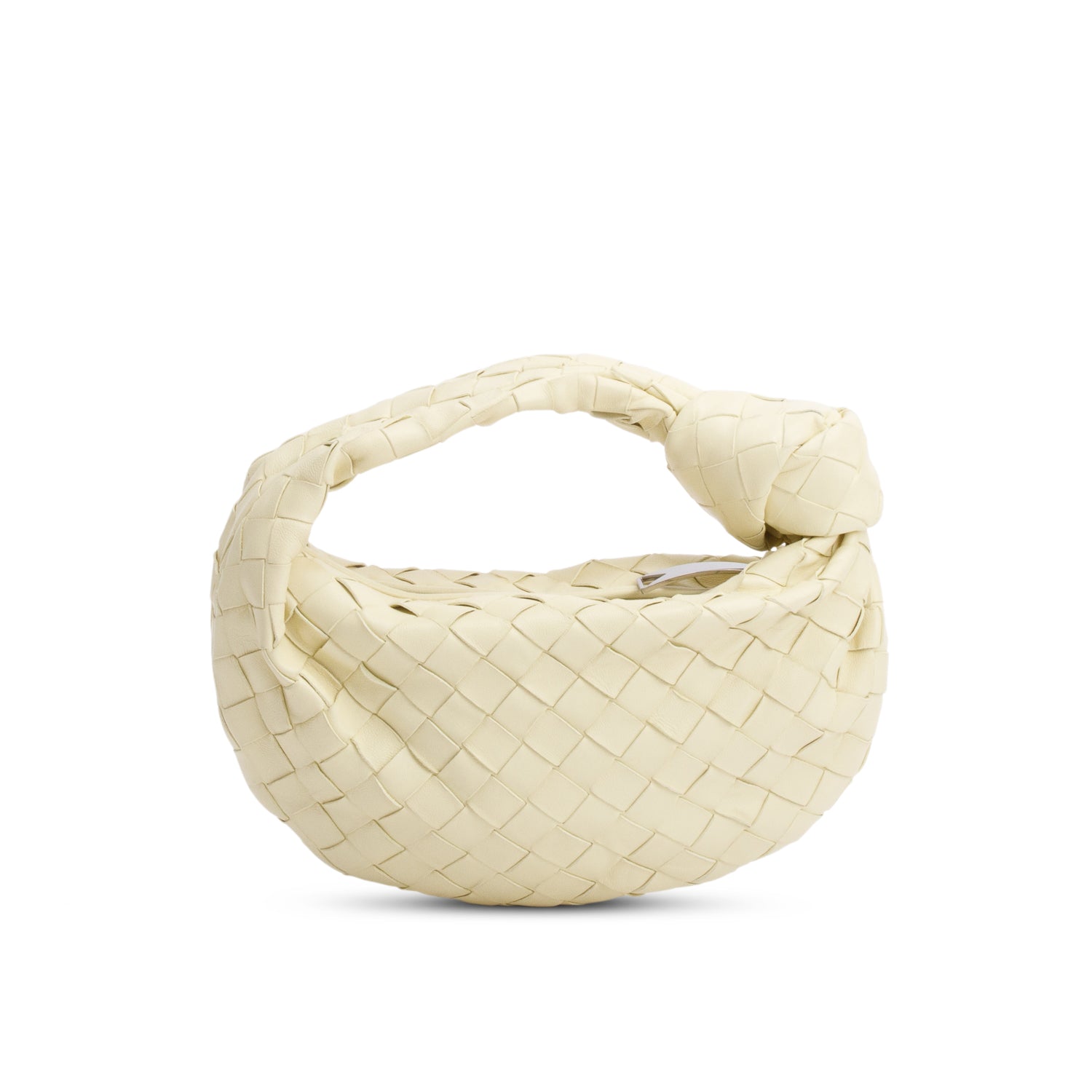 Bottega Veneta Yellow Intrecciato Leather Mini Jodie Bag