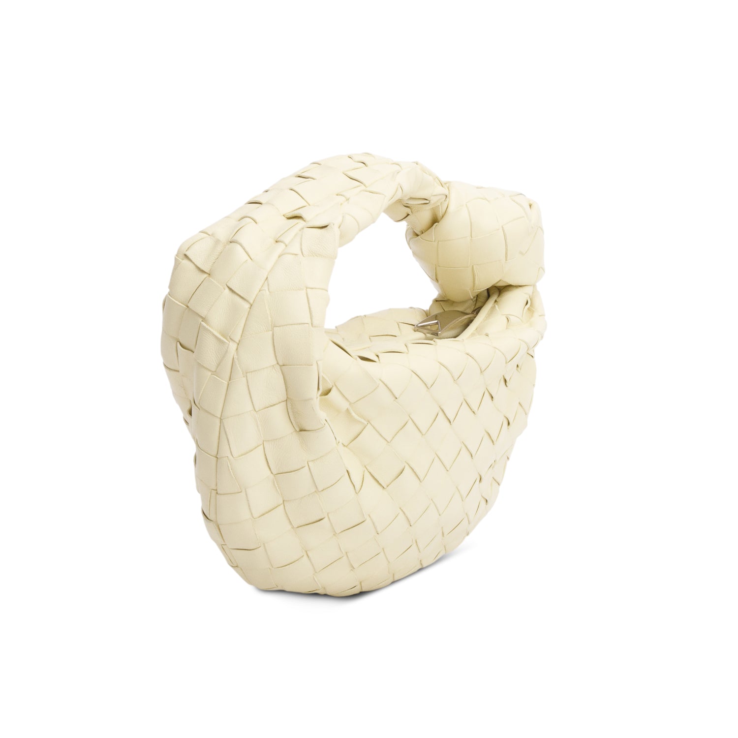 Bottega Veneta Yellow Intrecciato Leather Mini Jodie Bag