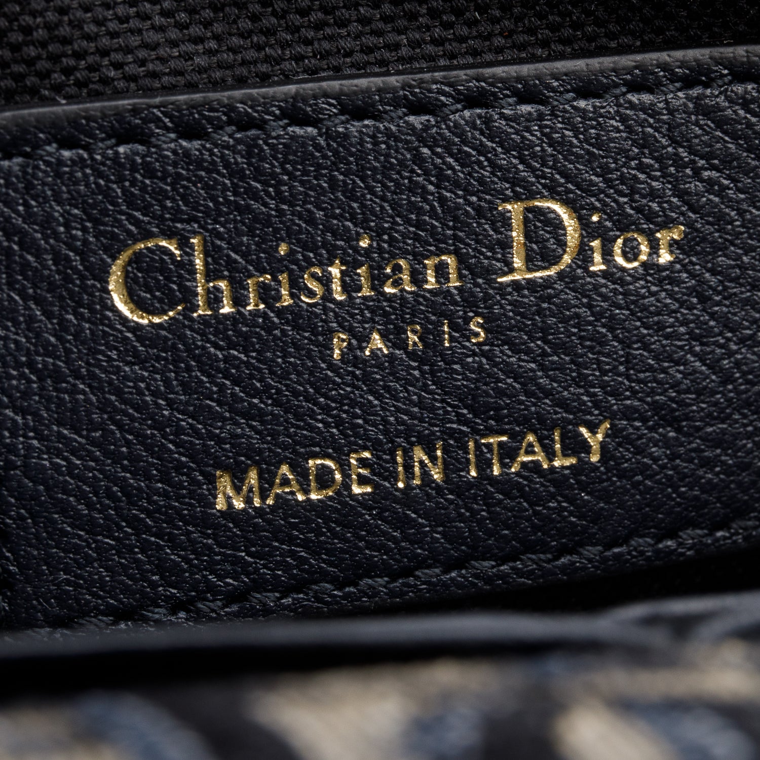 Christian Dior 2021 Navy Oblique 30 Montaigne 2-In-1 Pouch Bag w/ Straps, Box & Receipt