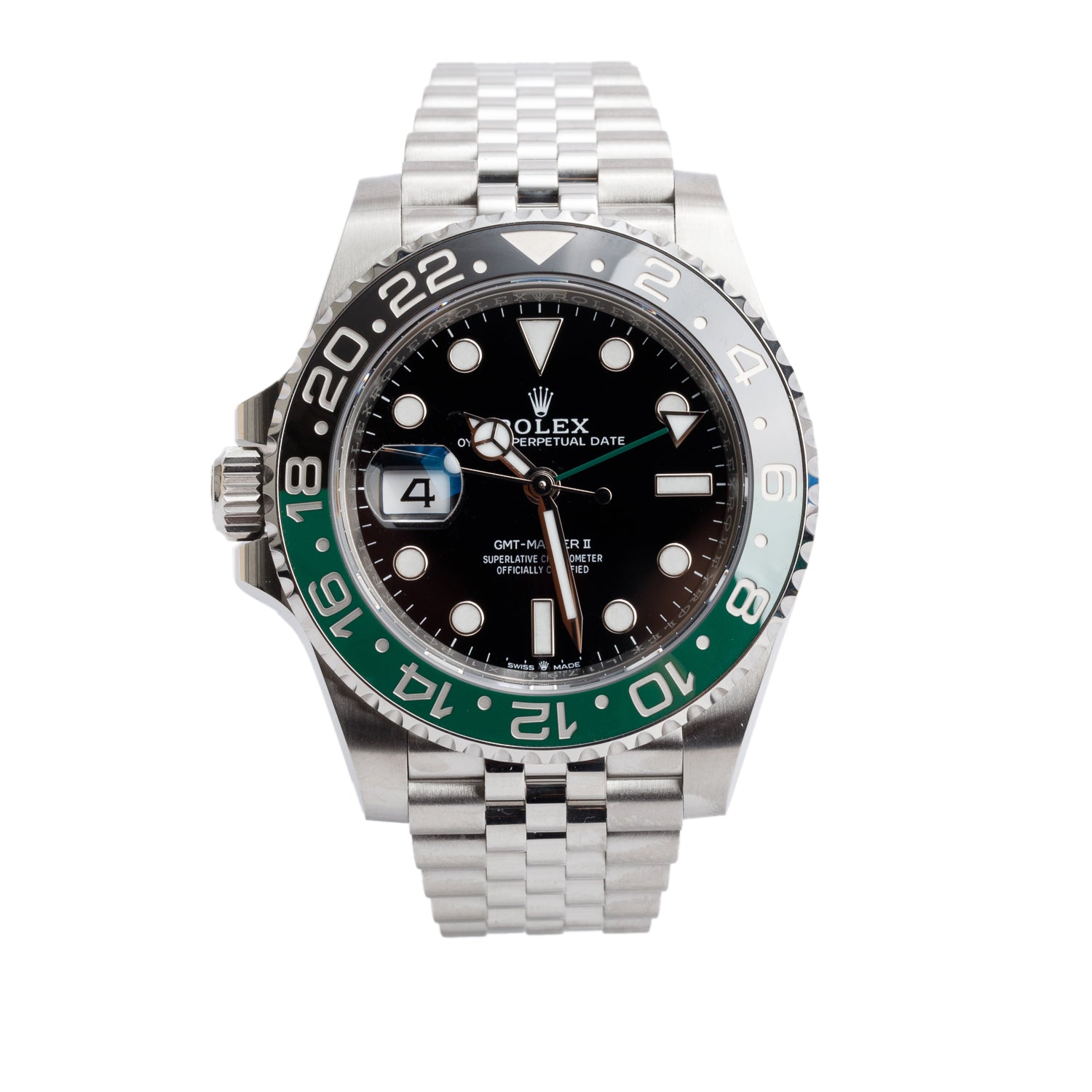Rolex 2023 Stainless Steel GMT-Master II "Sprite" 40 MM Watch 126720VTNR w/ Box & Papers