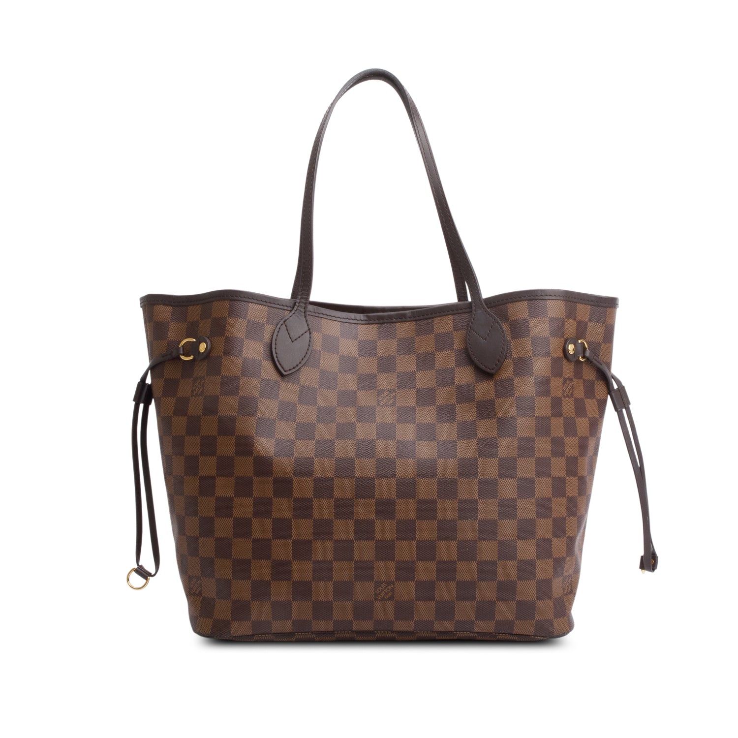 Louis Vuitton Damier Ebene Neverfull MM w/ Pouch