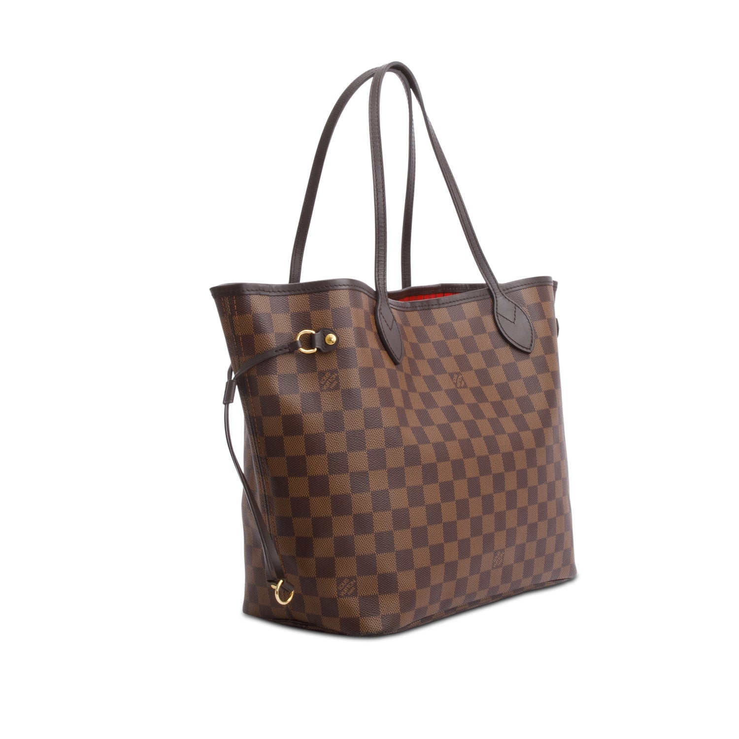 Louis Vuitton Damier Ebene Neverfull MM w/ Pouch
