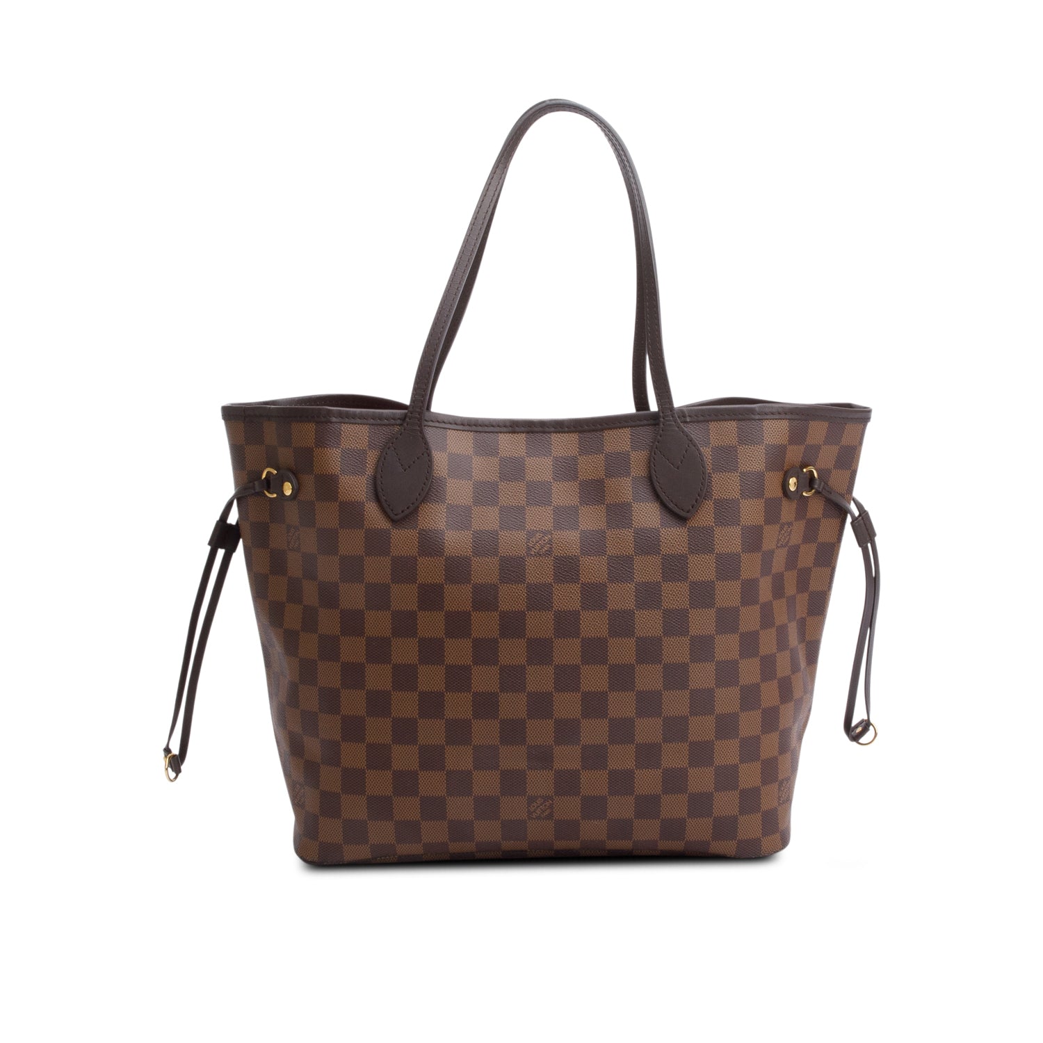 Louis Vuitton Damier Ebene Neverfull MM w/ Pouch