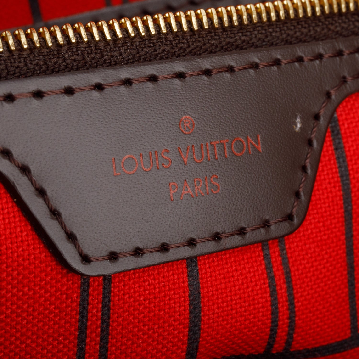 Louis Vuitton Damier Ebene Neverfull MM w/ Pouch