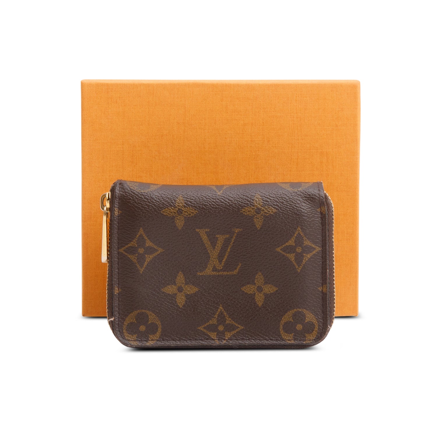Louis Vuitton Monogram Zippy Coin Purse w/ Box